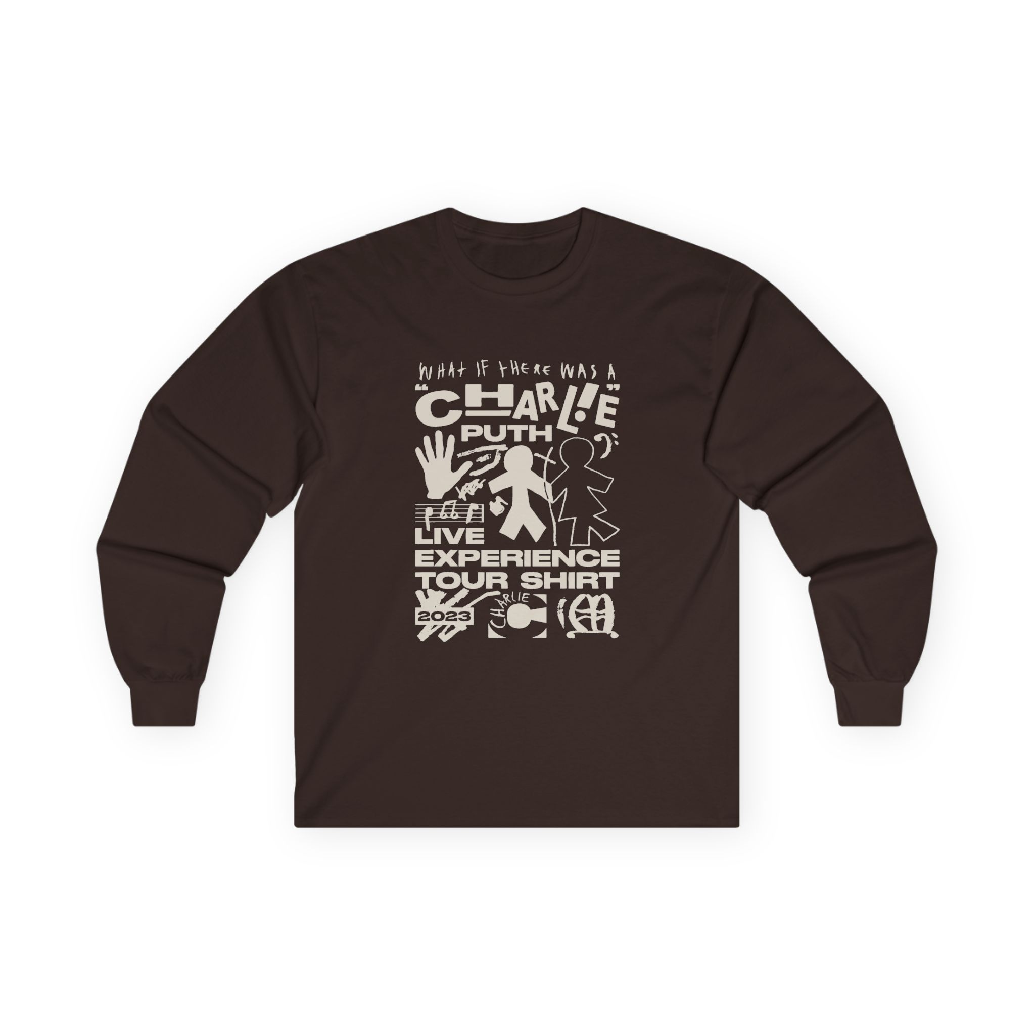 Charlie Puth What If There Was A Tour Unisex Ultra Cotton Long Sleeve Tee - Image 5
