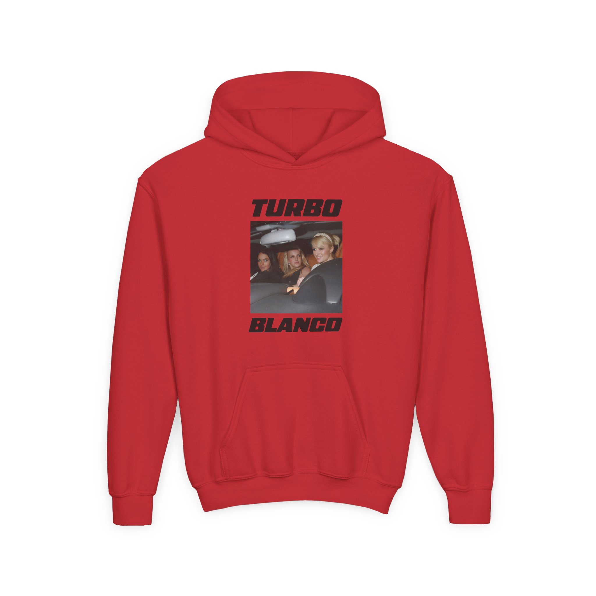 Youth Chris Lorenzo Turbo Blanco Heavy Blend Hooded Sweatshirt - Image 17
