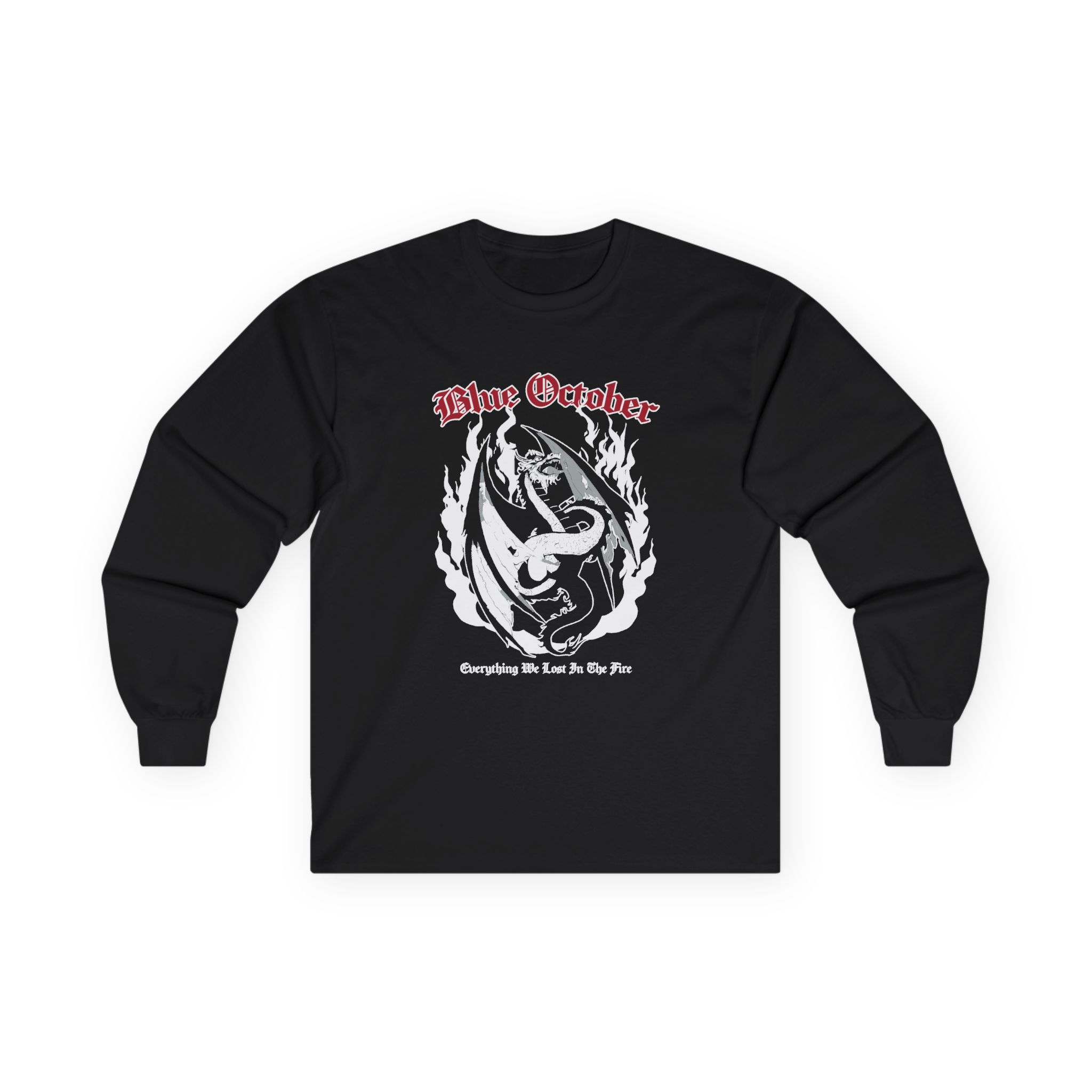 Blue October Ewlitf Dragon Unisex Ultra Cotton Long Sleeve Tee