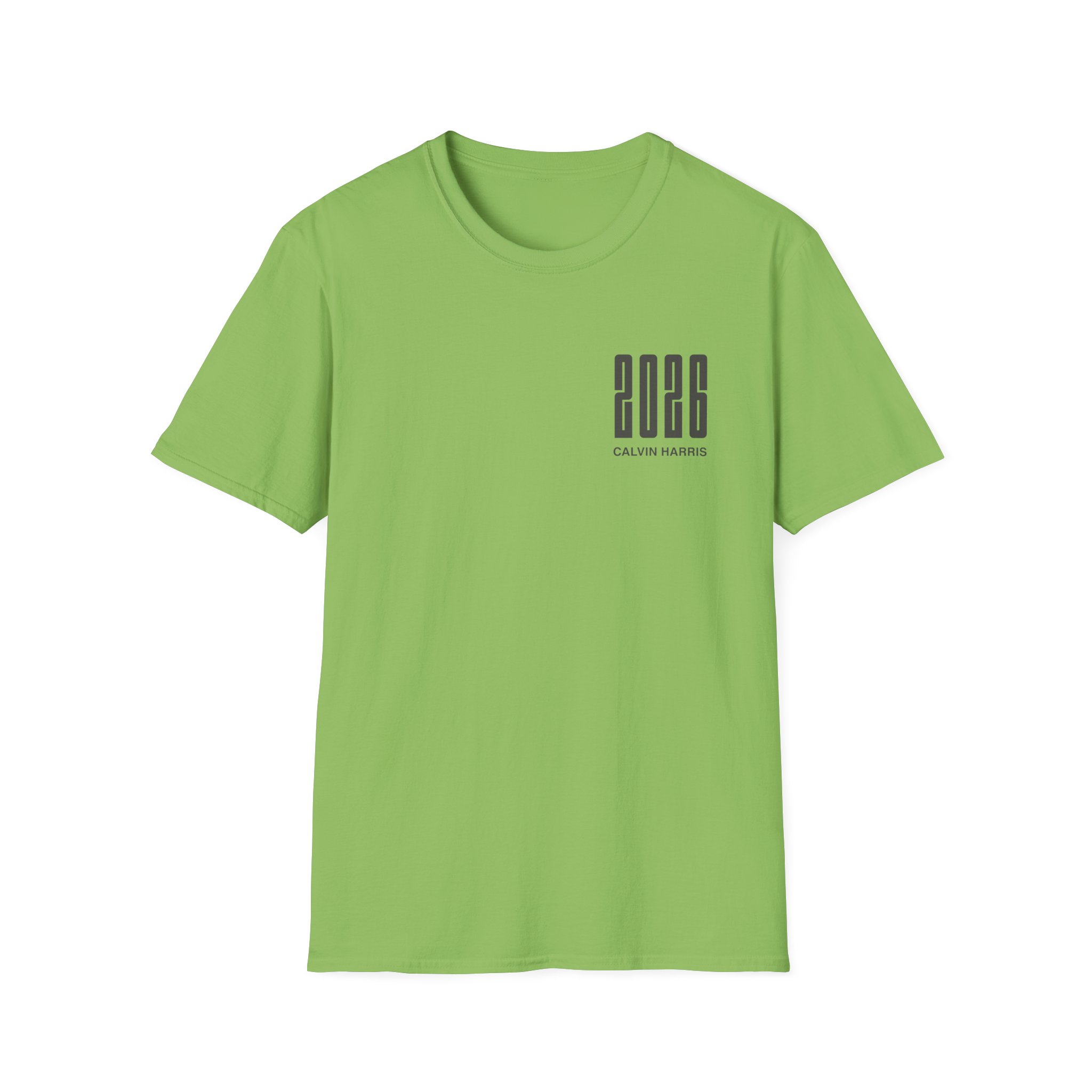 Calvin Harris Malahide Castle Tour Unisex Softstyle T-Shirt - Image 17