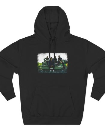 Hd Band Photo Three-Panel Fleece Hoodie
