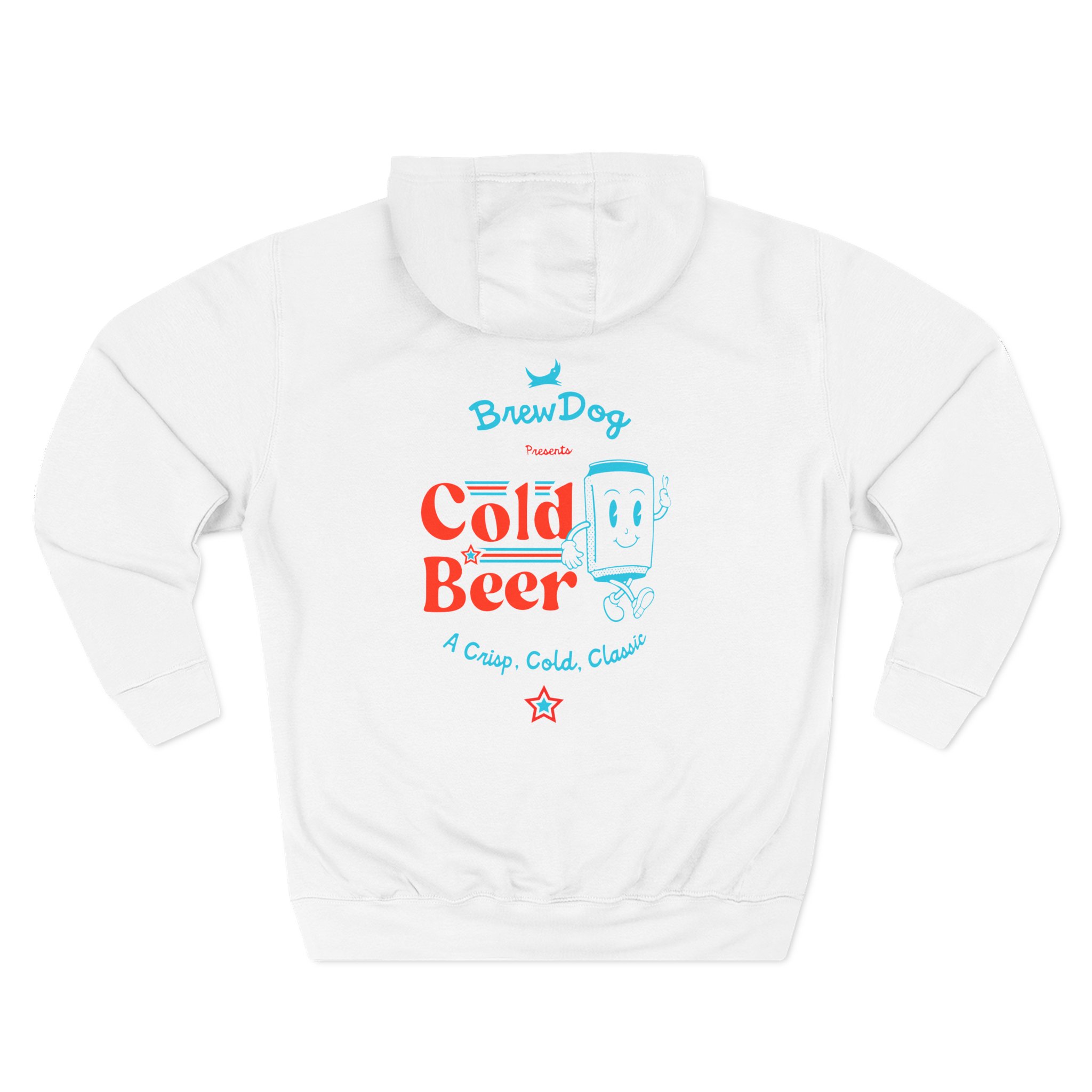 Brewdog Cold Beer Three-Panel Fleece Hoodie - Image 2