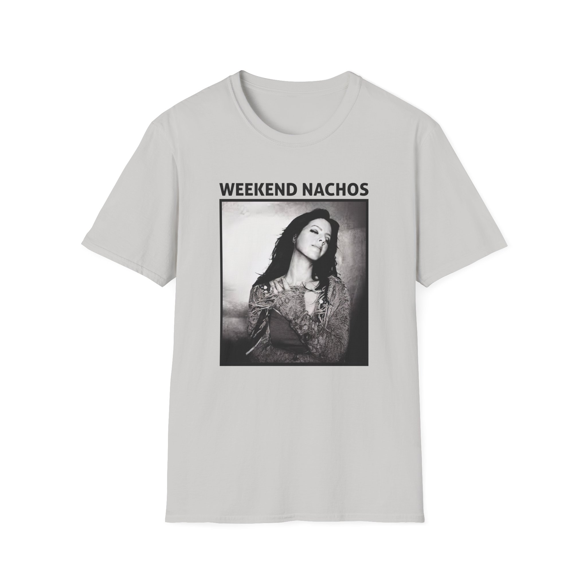 Weekend Nachos Sarah Unisex Softstyle T-Shirt - Image 5