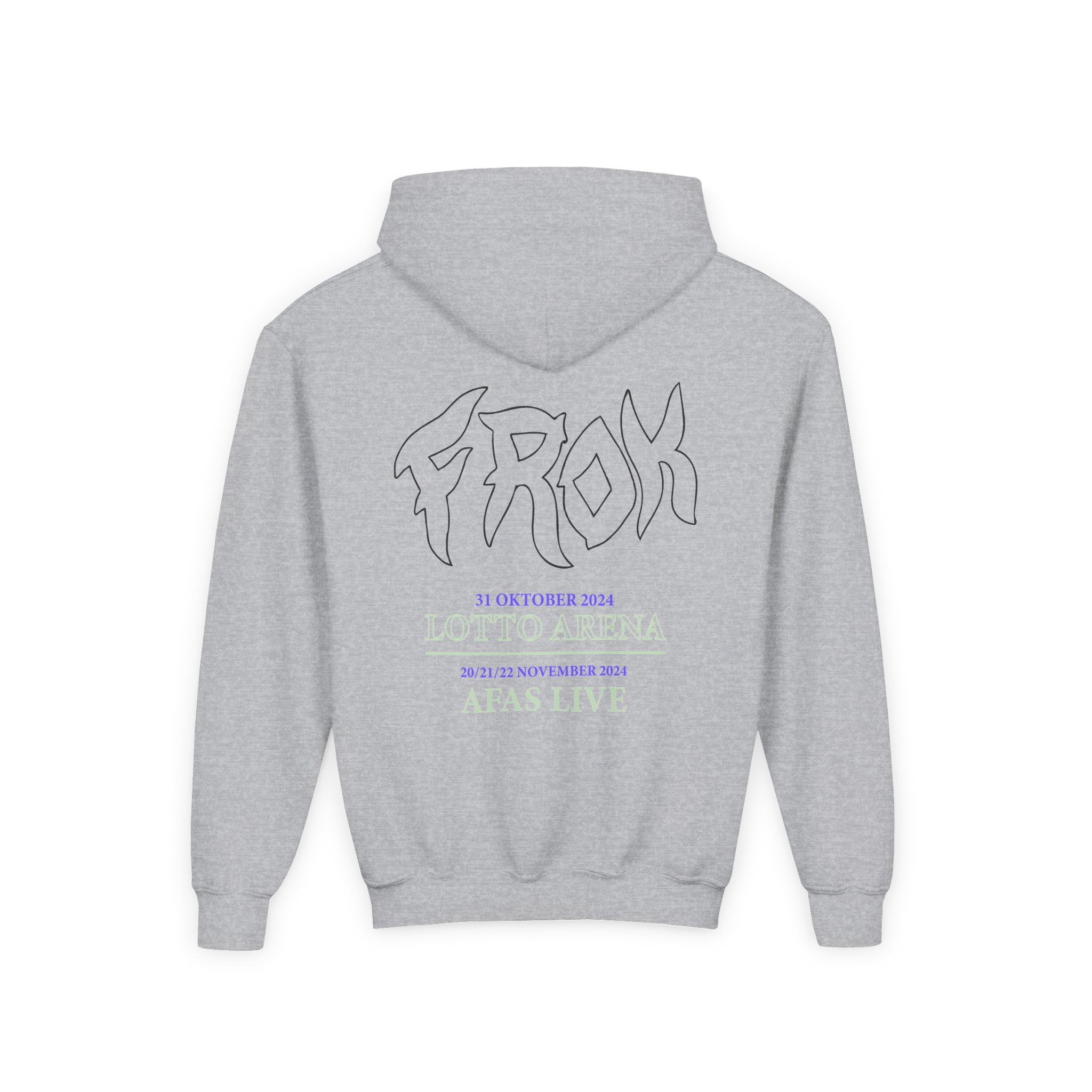 Froukje Youth Heavy Blend Hooded Sweatshirt - Image 4
