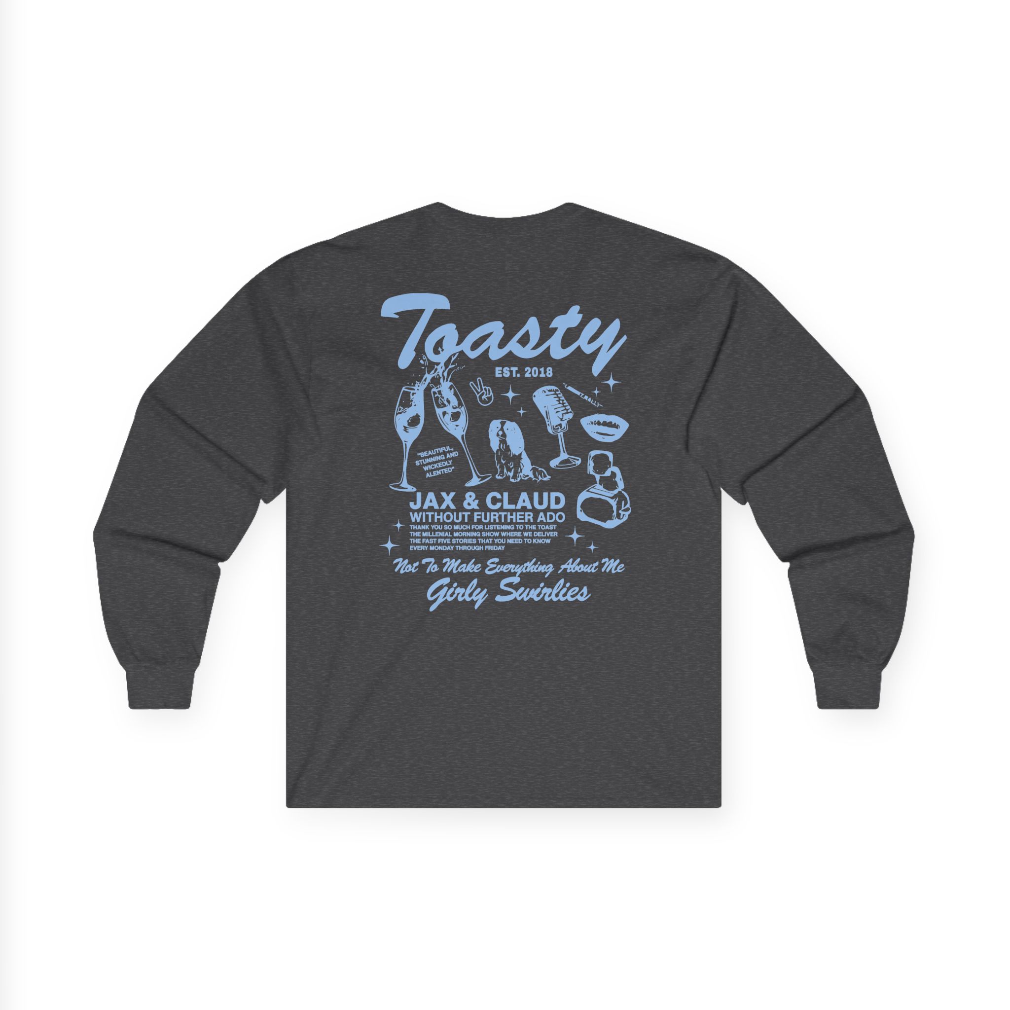 The Toast Toasty Boyfriend Unisex Ultra Cotton Long Sleeve Tee - Image 10