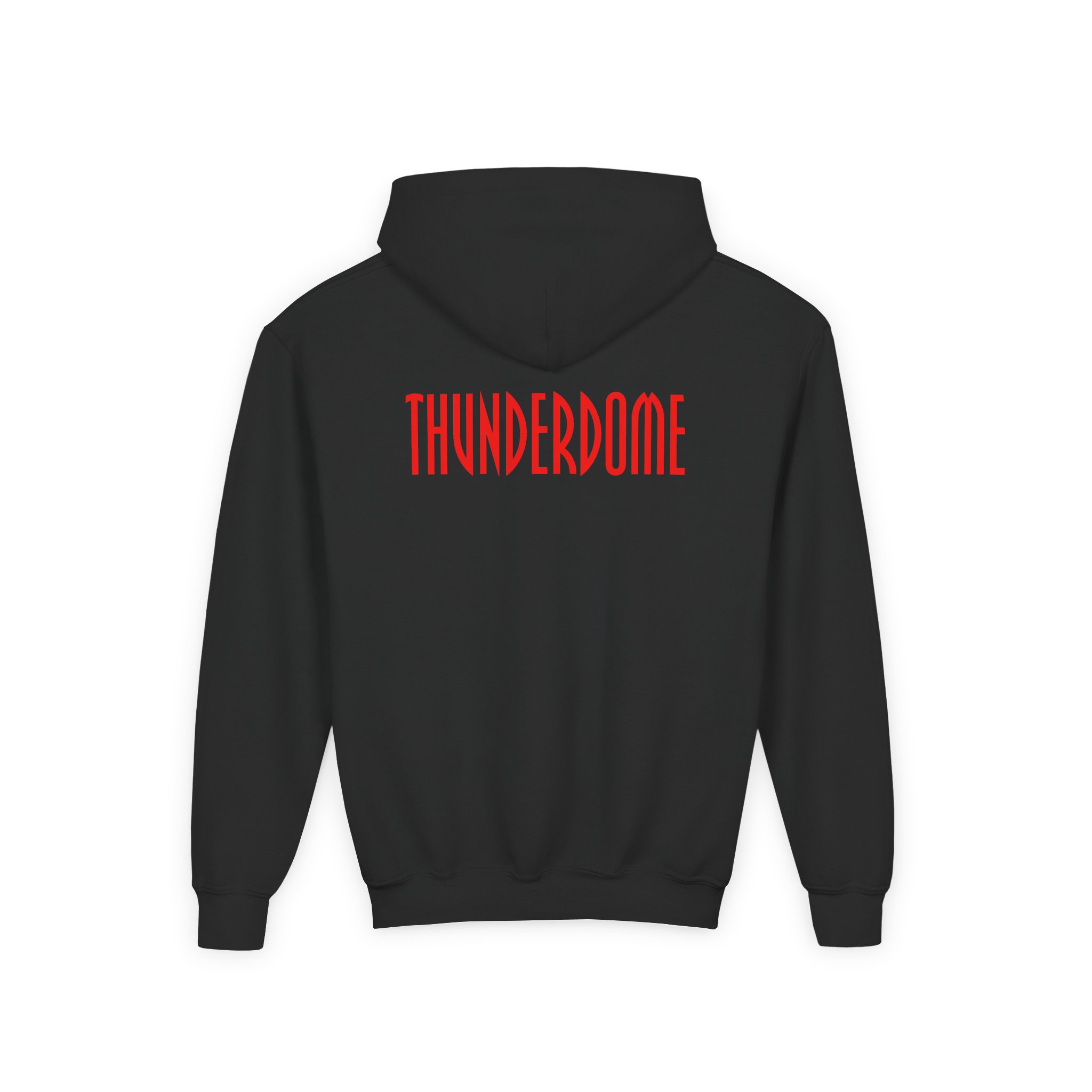 Thunderdome Logo Youth Heavy Blend Hooded Sweatshirt - Image 2