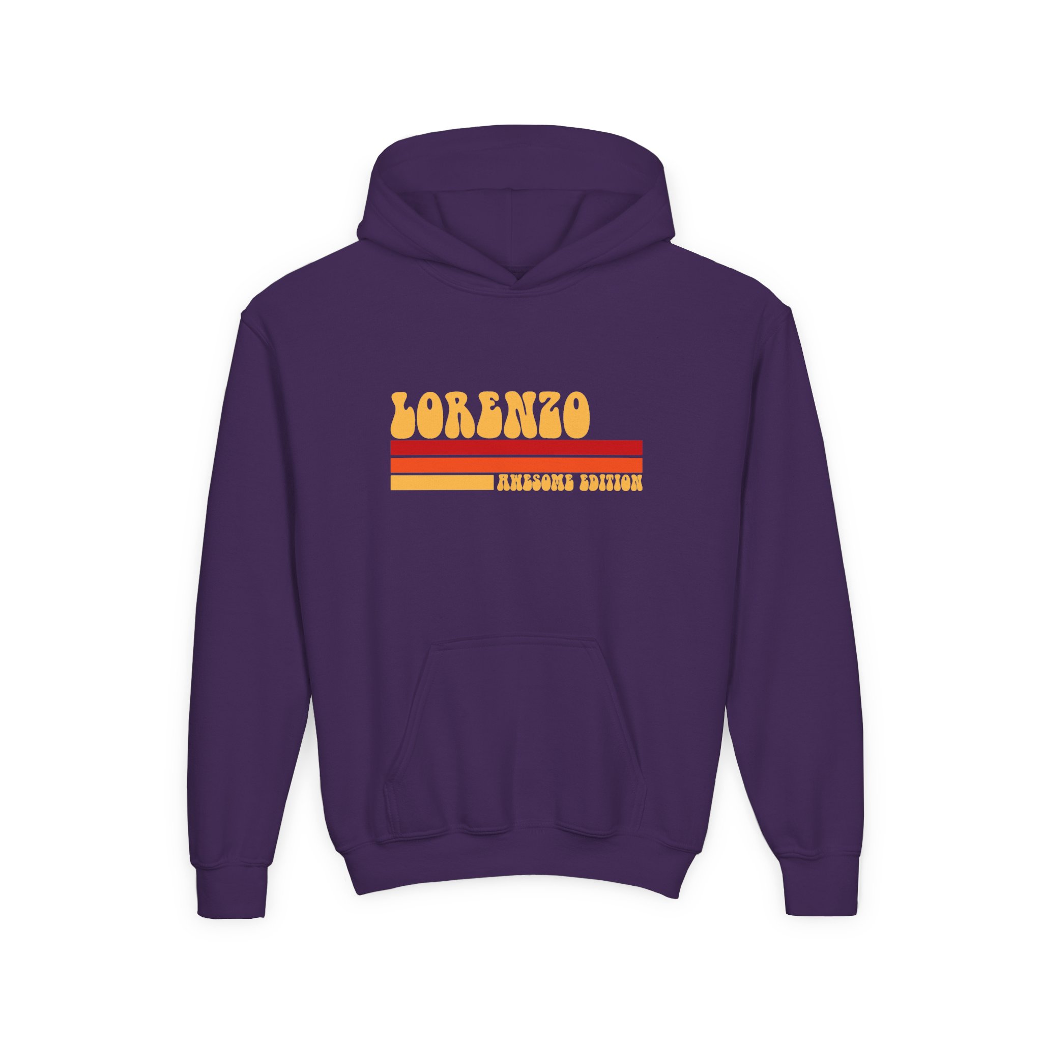Youth Chris Lorenzo Heavy Blend Hooded Sweatshirt - Image 13