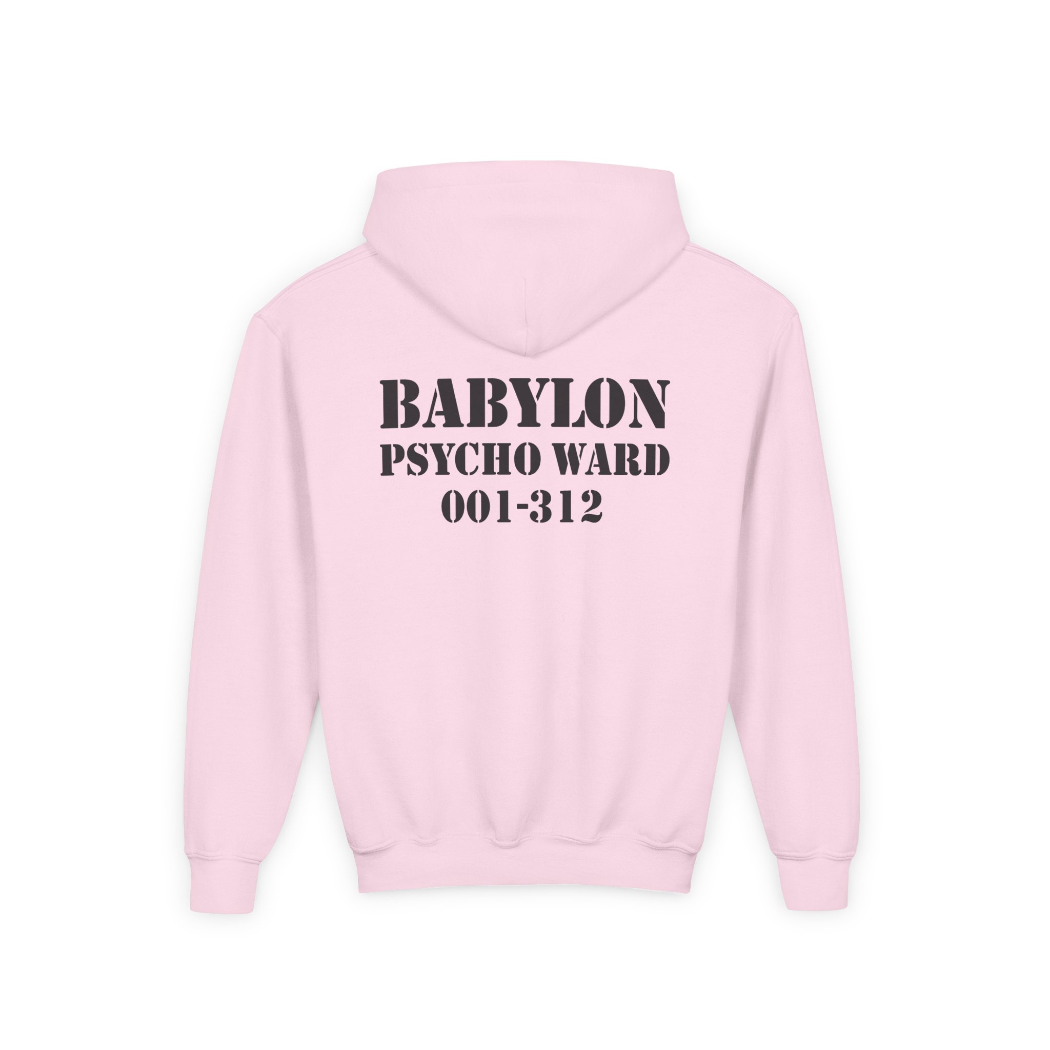 Babylon Dead Alcatraz Youth Heavy Blend Hooded Sweatshirt - Image 6