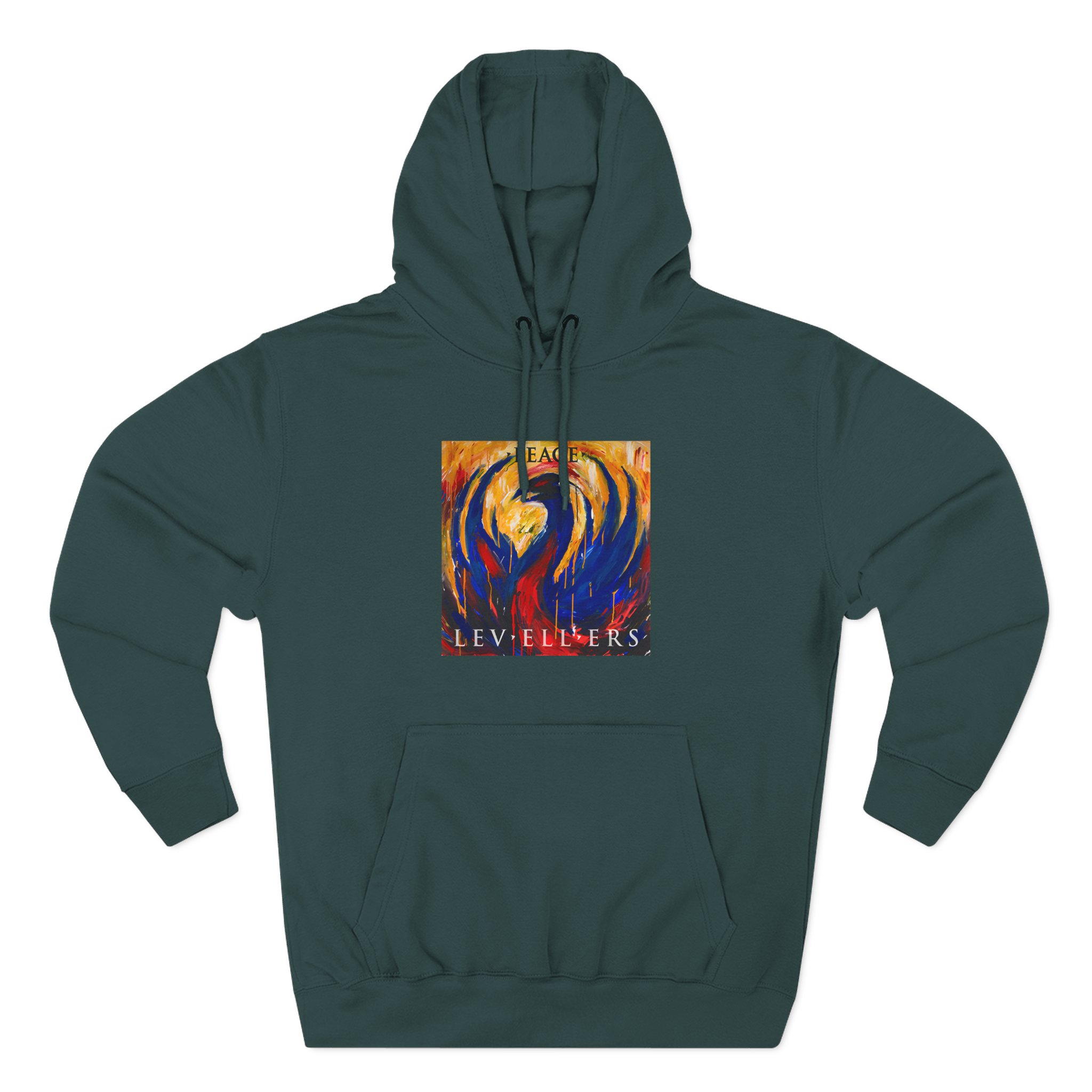 Levellers Peace Three-Panel Fleece Hoodie - Image 7