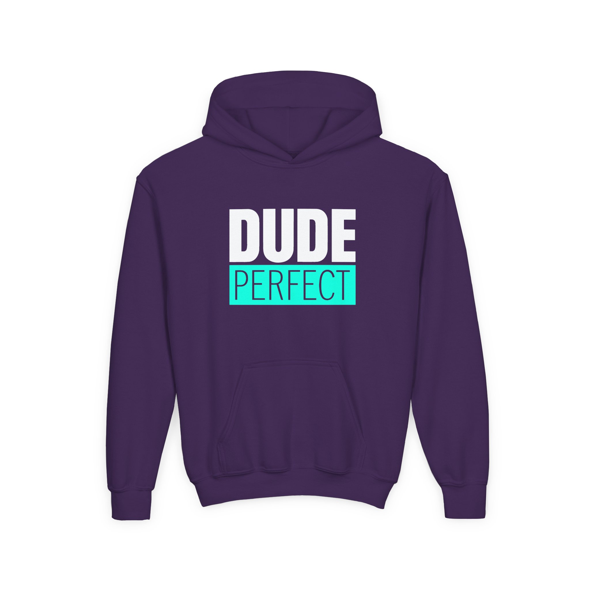 Dude Perfect Epic Shot Youth Heavy Blend Hooded Sweatshirt - Image 17