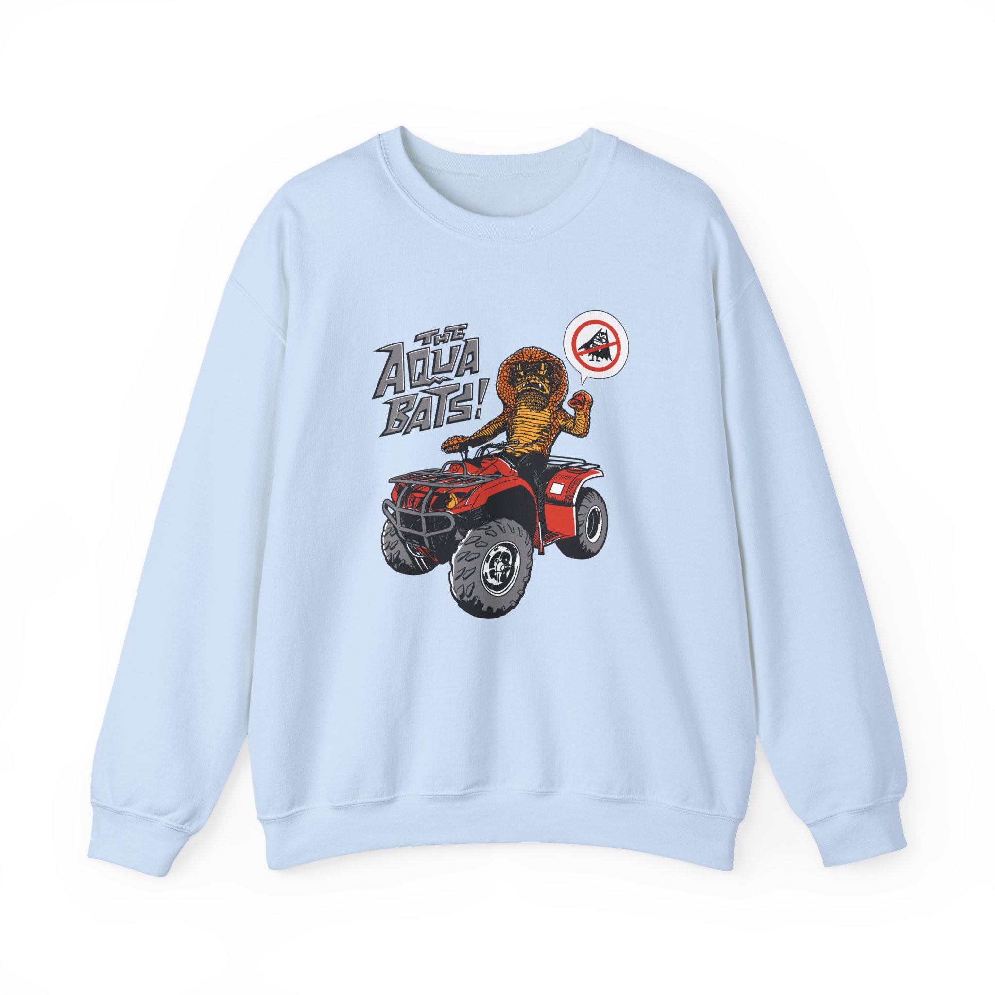 The Aquabats Cobra Man Unisex Heavy Blend™ Crewneck Sweatshirt - Image 11