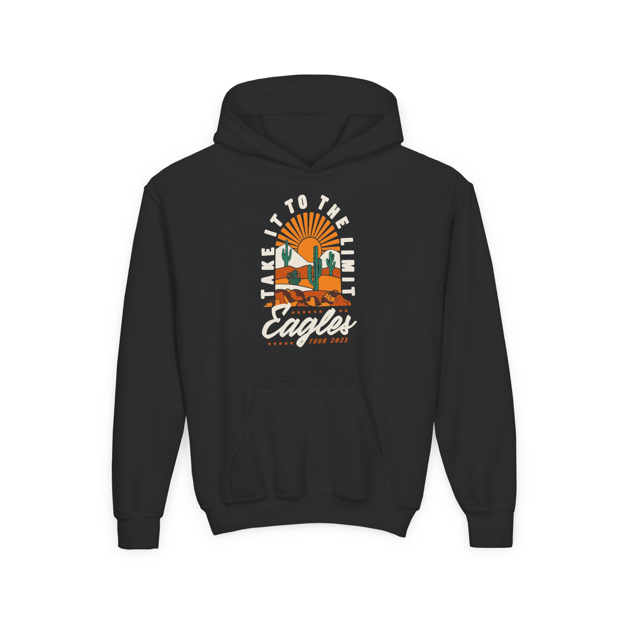Youth The Eagles Take It to the Limit Heavy Blend Hooded Sweatshirt