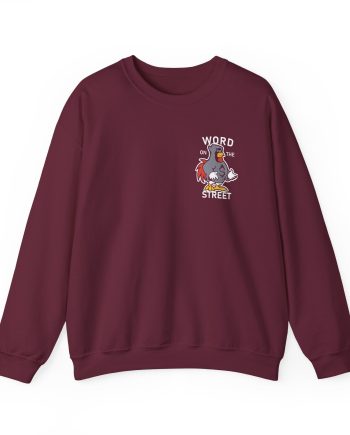 Shroud Chicken Word On The Street Unisex Heavy Blend™ Crewneck Sweatshirt