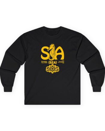 Sza Sos Seahouse Tour Unisex Ultra Cotton Long Sleeve Tee