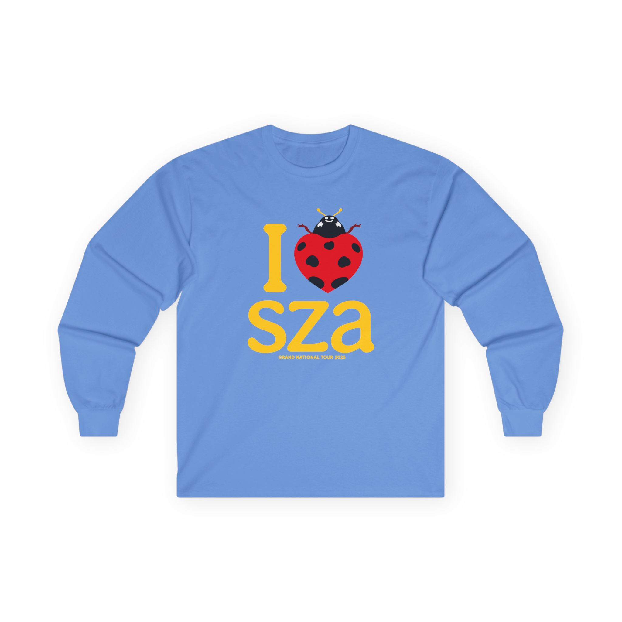 Sza Sos I Heart Sza Camo Unisex Ultra Cotton Long Sleeve Tee - Image 3
