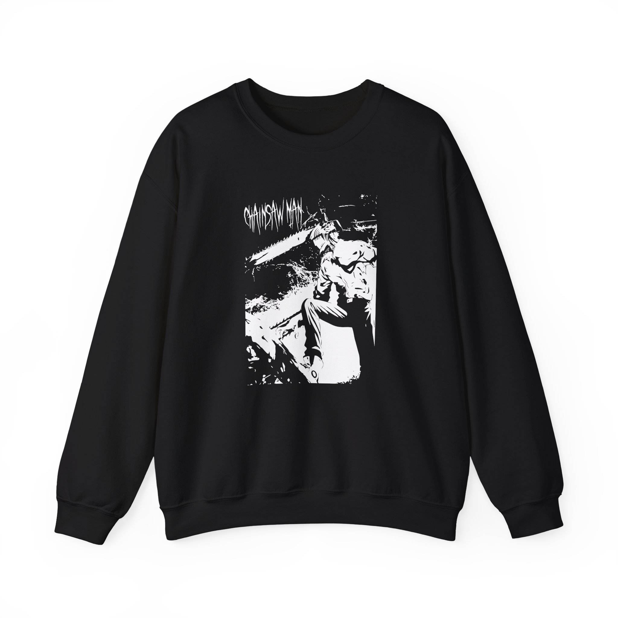 Chainsaw Man Jumbo Denji Unisex Heavy Blend™ Crewneck Sweatshirt