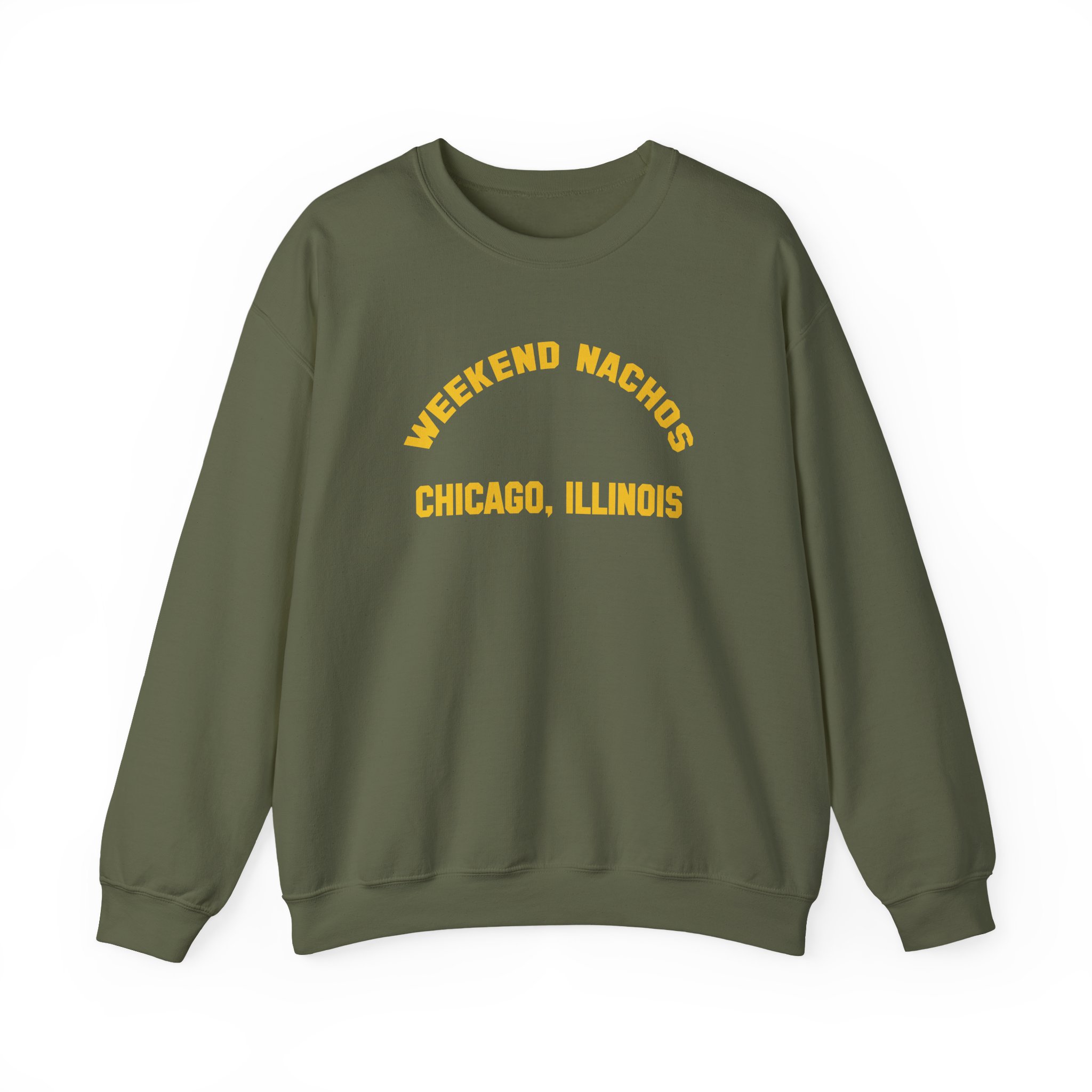Weekend Nachos Watch You Suffer Unisex Heavy Blend™ Crewneck Sweatshirt - Image 7