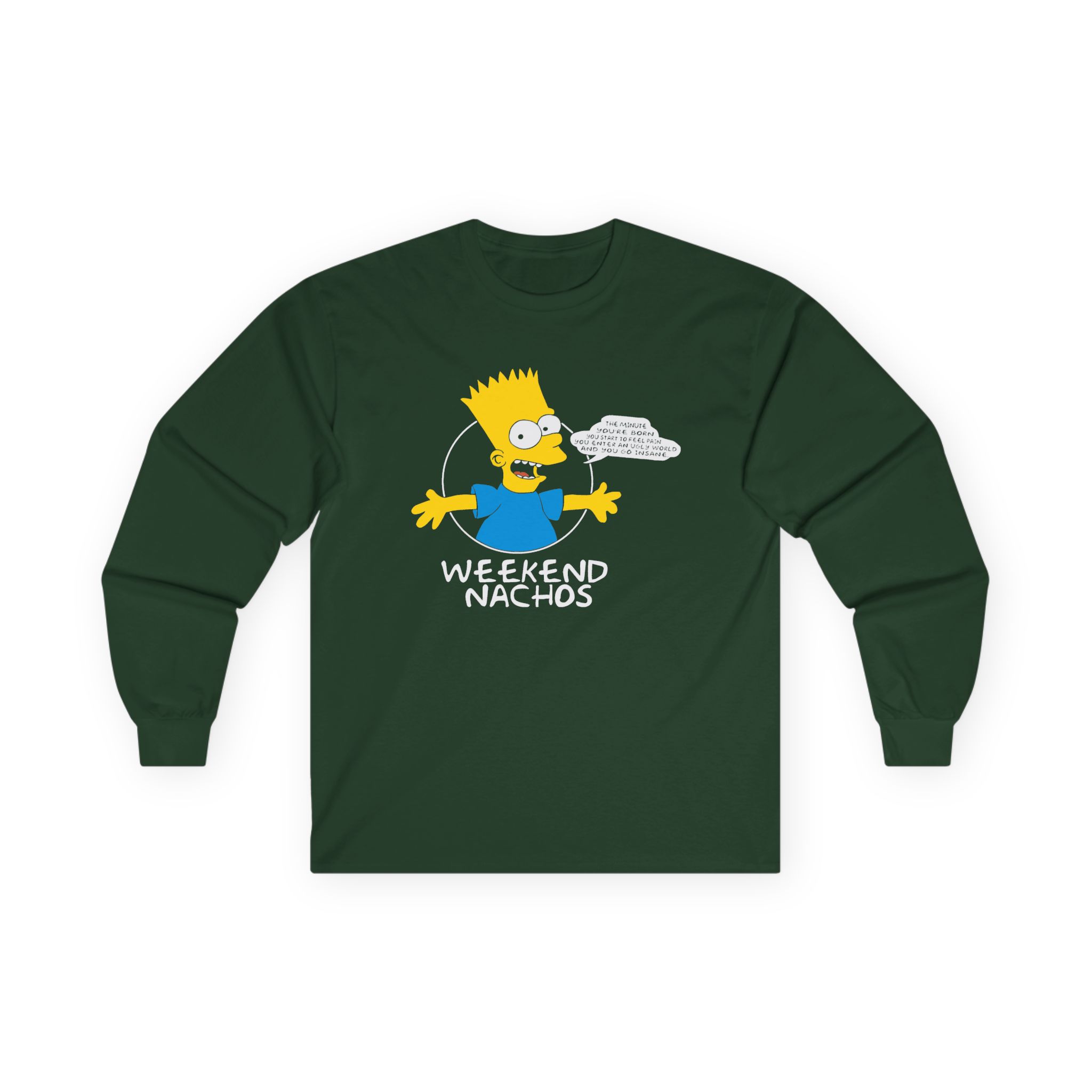 Weekend Nachos Unisex Ultra Cotton Long Sleeve Tee - Image 7