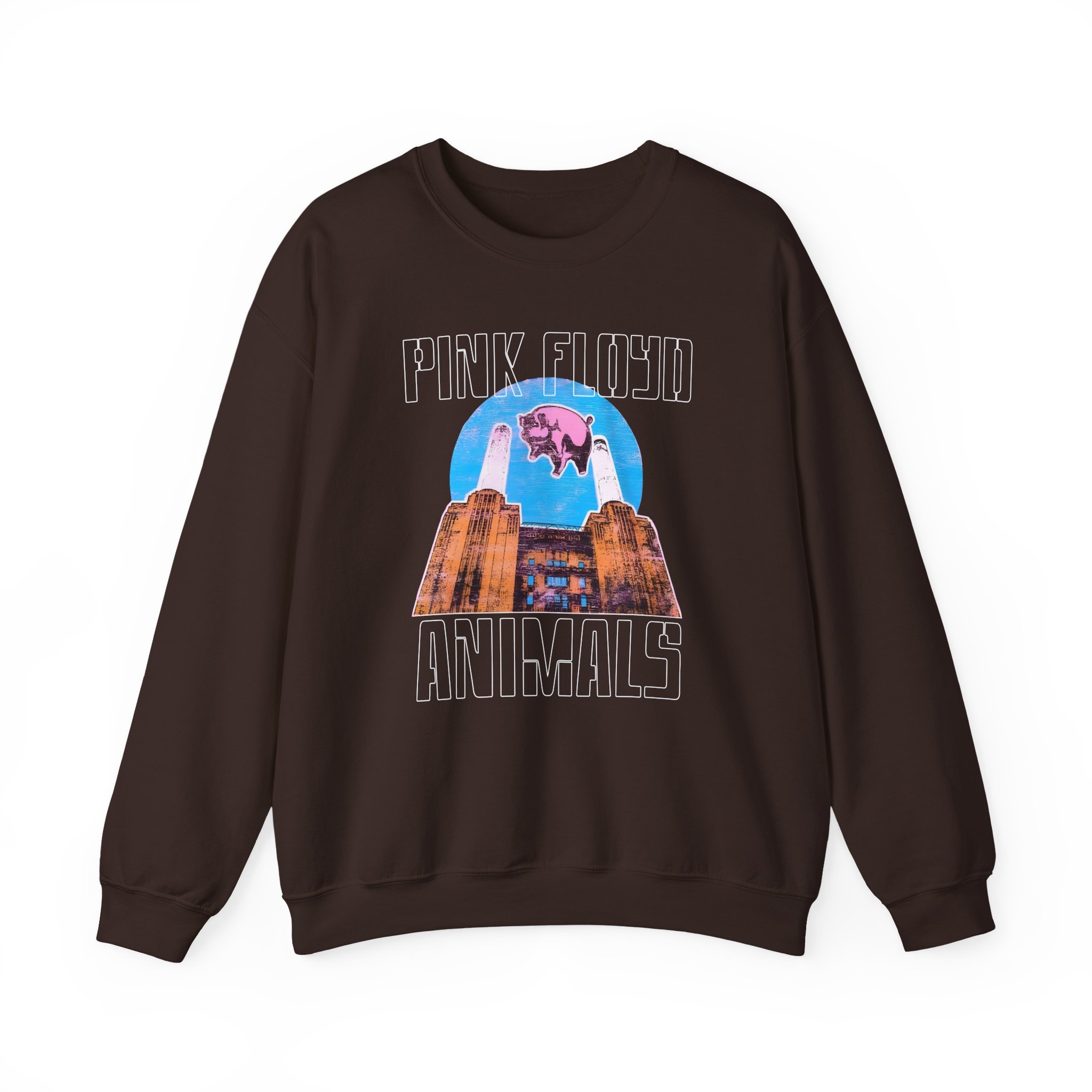 Pink Floyd Animals Pink Unisex Heavy Blend™ Crewneck Sweatshirt - Image 3