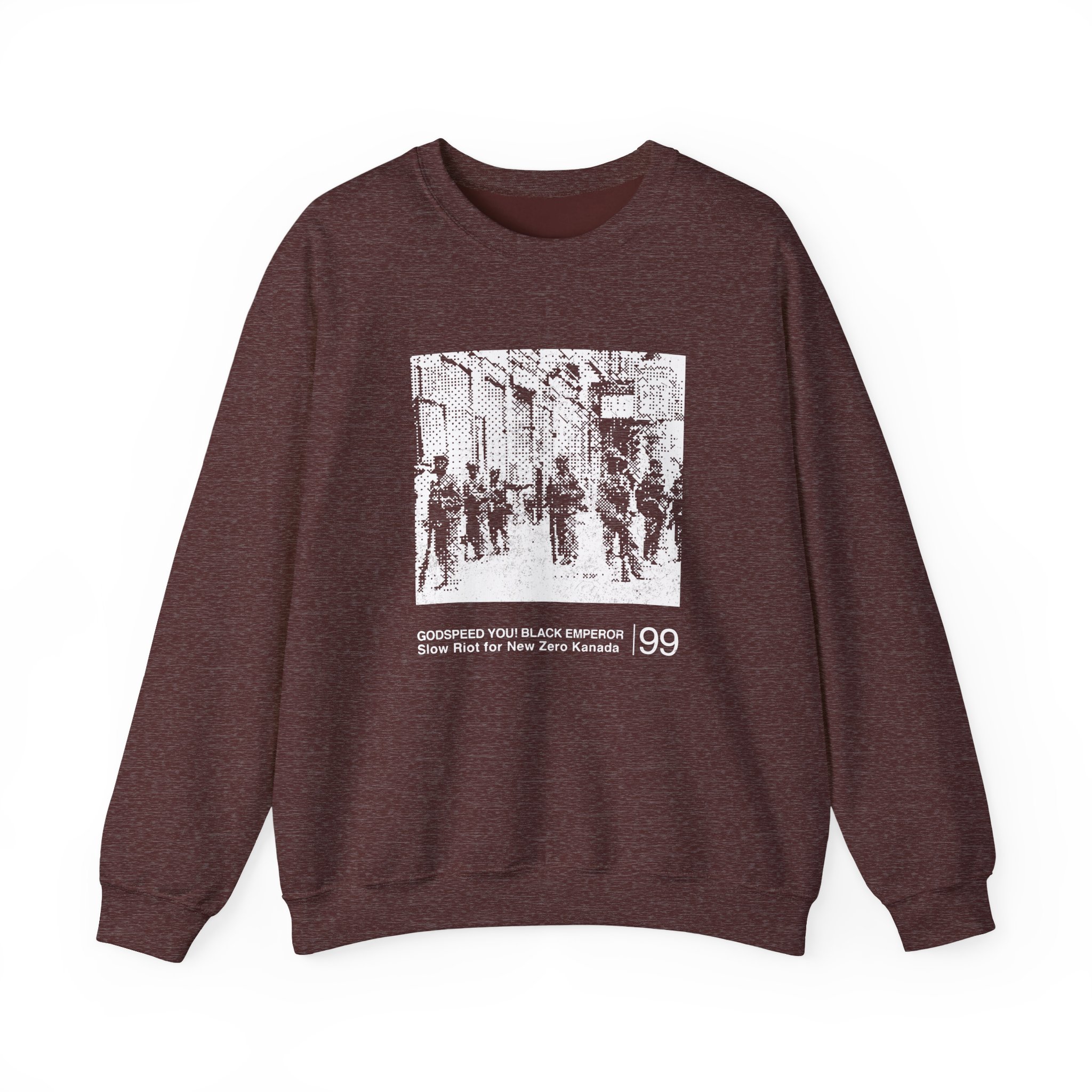 Godspeed You Black Emperor Unisex Heavy Blend™ Crewneck Sweatshirt - Image 3