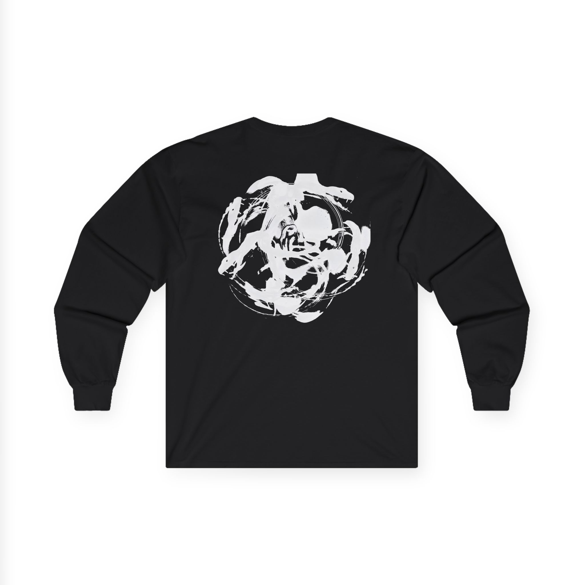Meduza Serpente Circle Unisex Ultra Cotton Long Sleeve Tee - Image 2