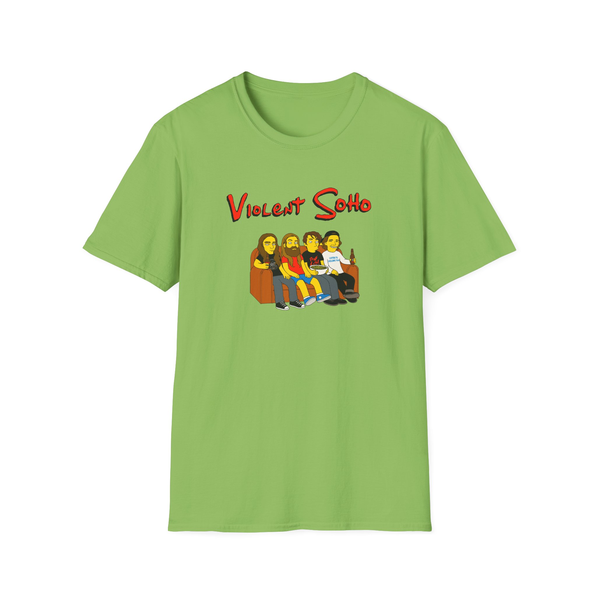 Violent Soho Springfield 4122 Unisex Softstyle T-Shirt - Image 13