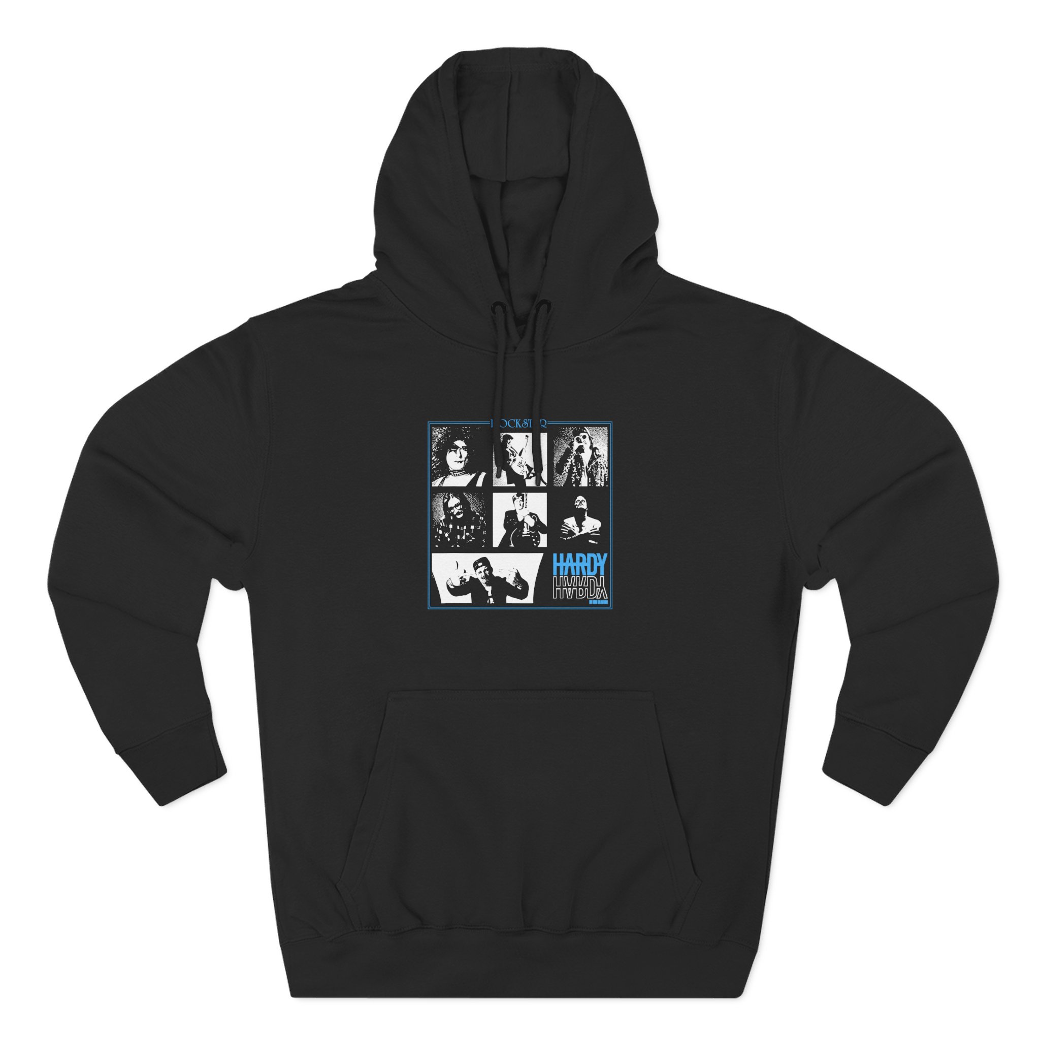 Hd Rockstar Three-Panel Fleece Hoodie