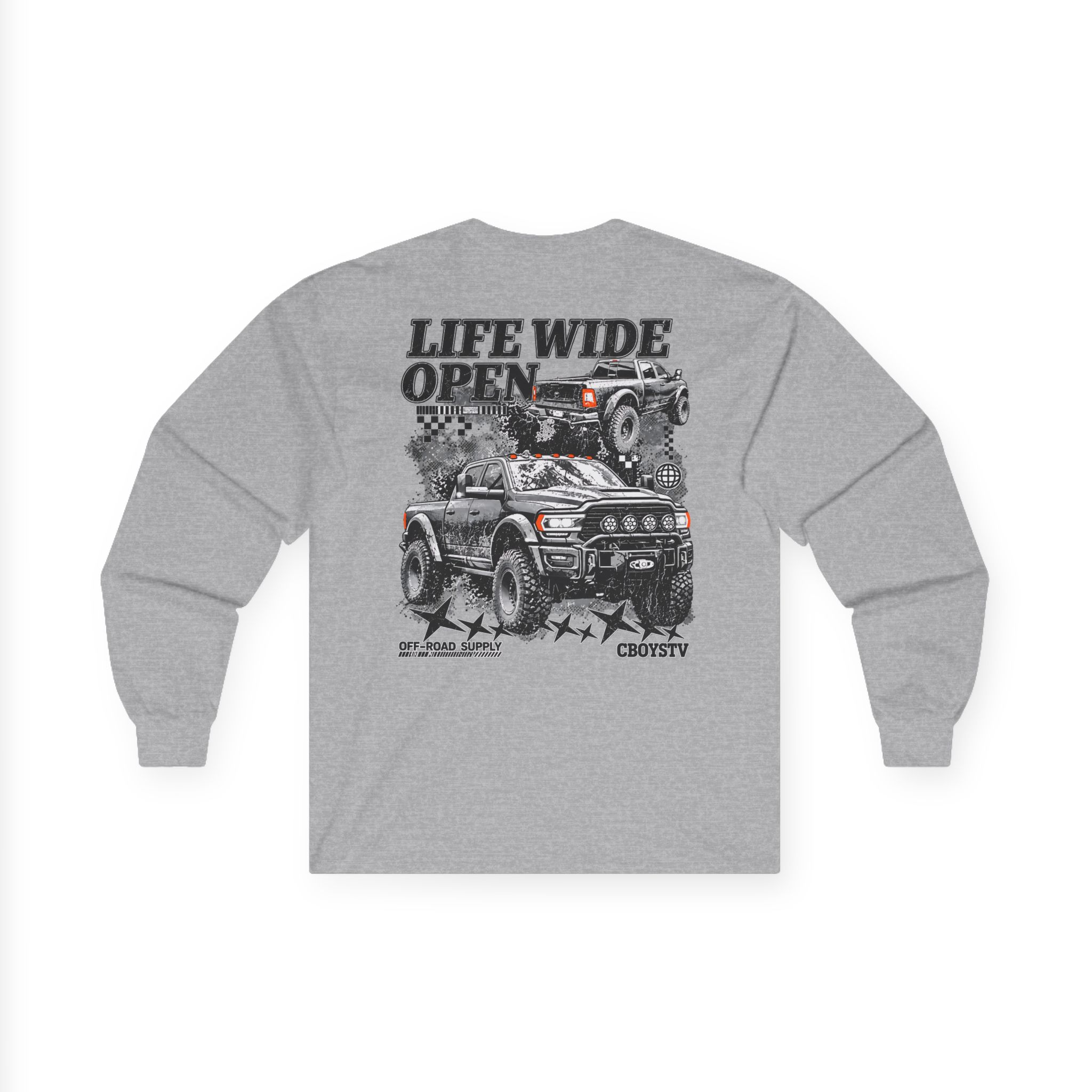 Cboystv Prospector Whiteout Unisex Ultra Cotton Long Sleeve Tee - Image 6