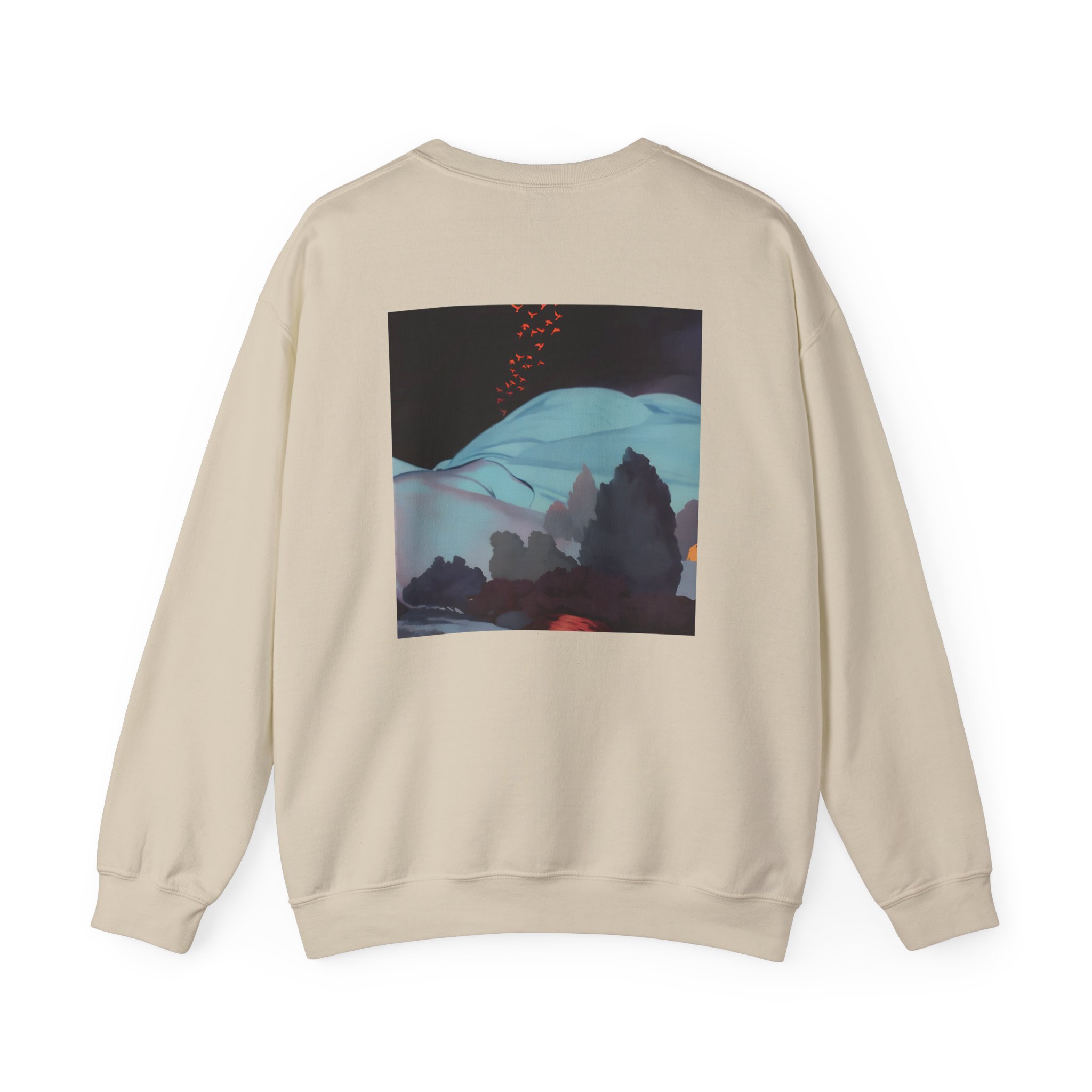 Morat A superhero Unisex Heavy Blend™ Crewneck Sweatshirt - Image 2