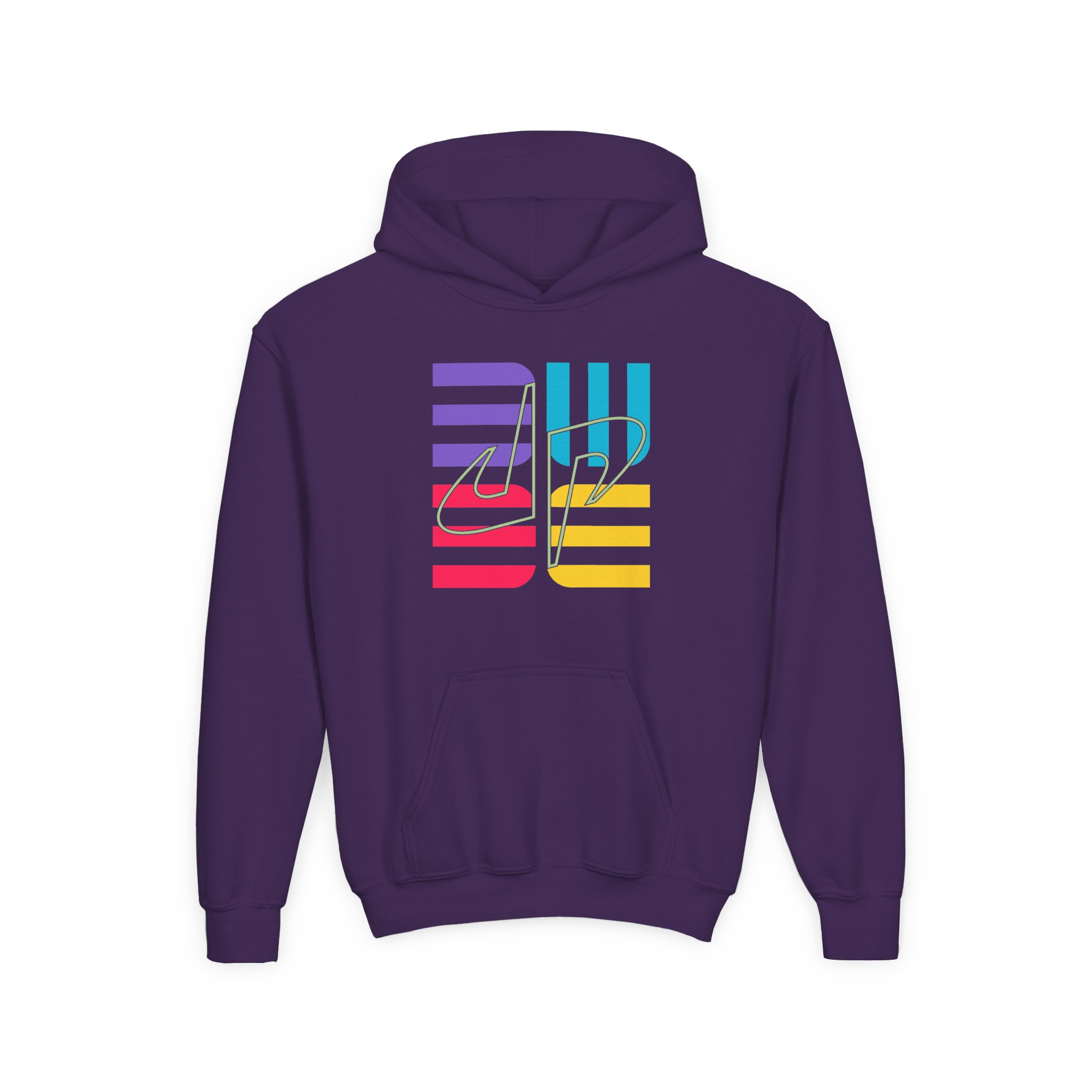 Dude Perfect Neon Champ Youth Heavy Blend Hooded Sweatshirt - Image 13