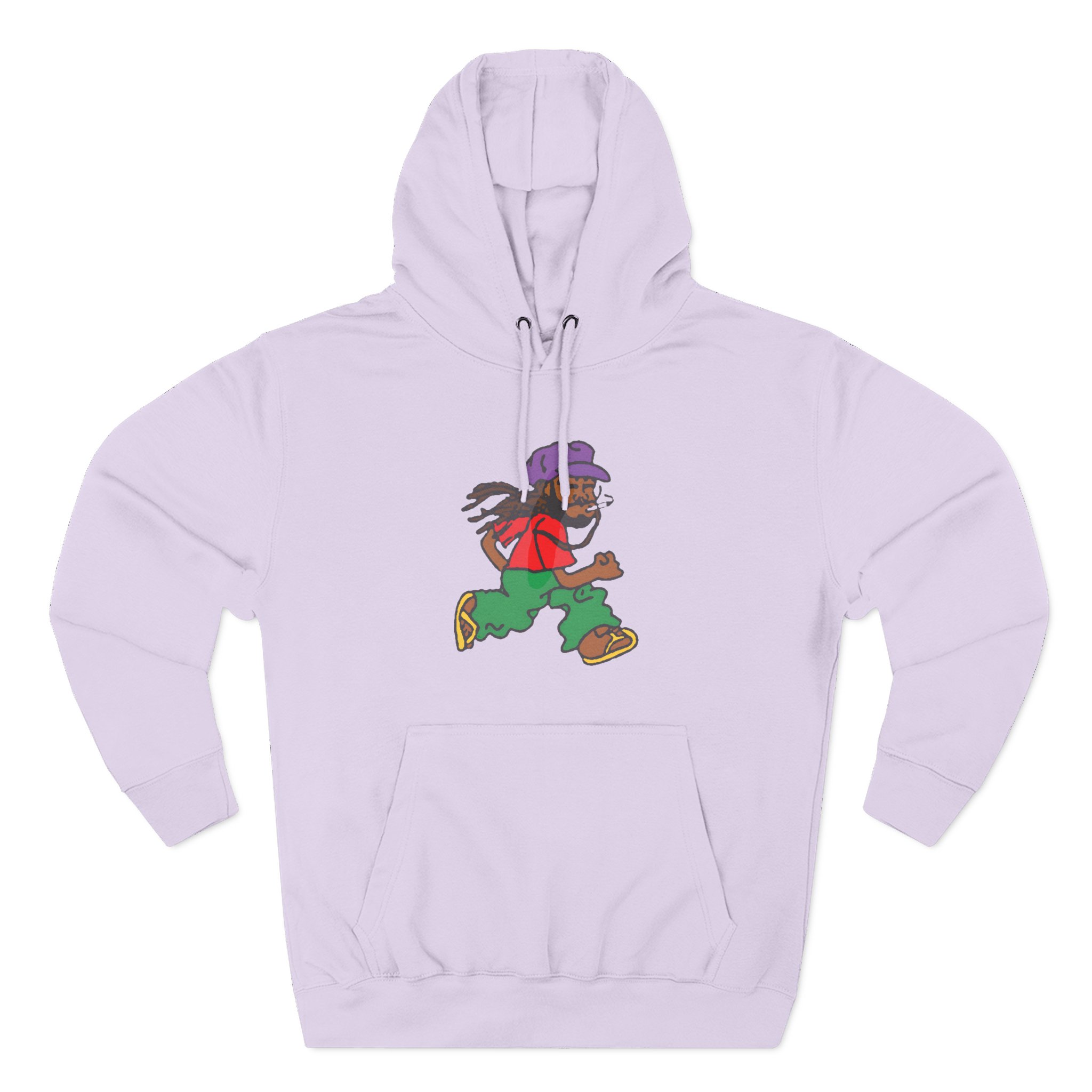 Aminé Running Man Three-panel Fleece Hoodie - Image 13