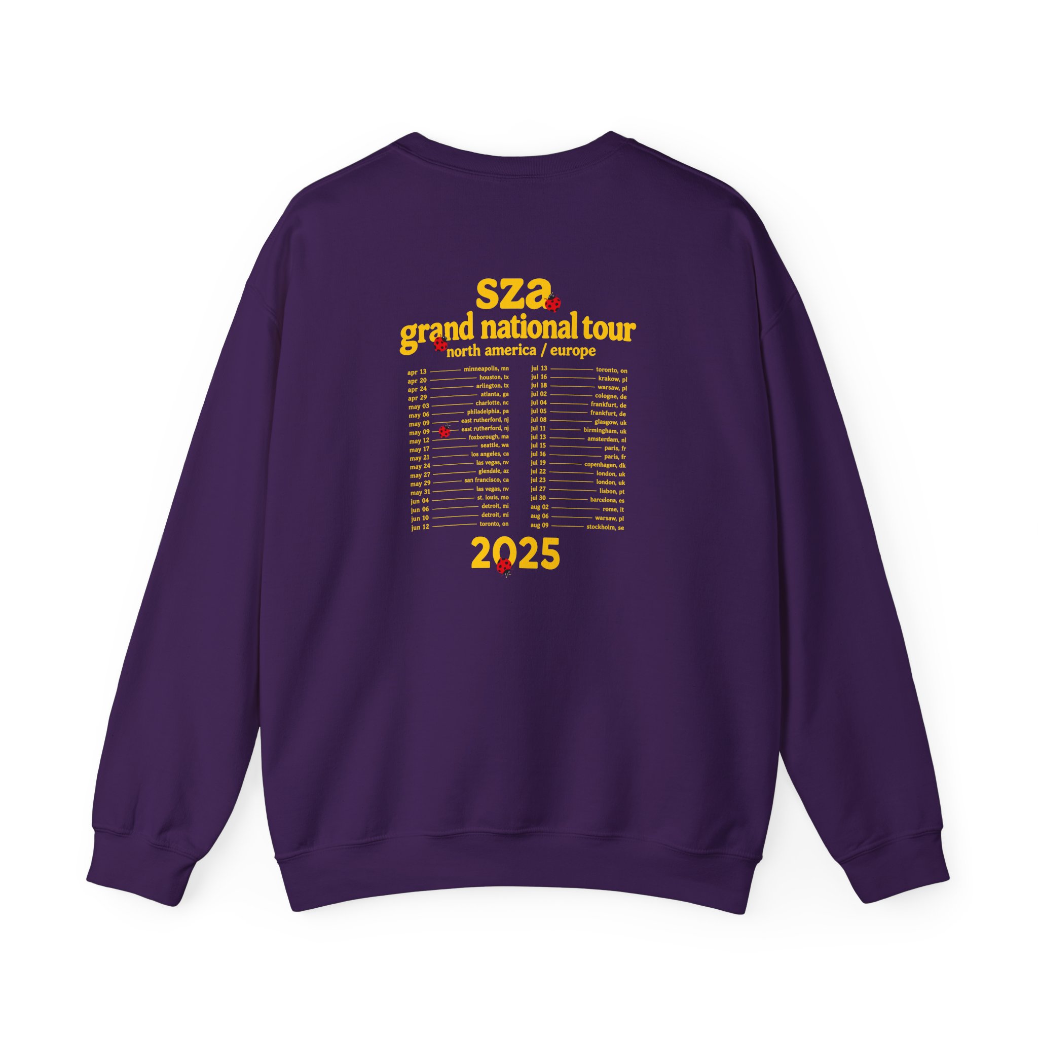 Sza Sos I Heart Sza Camo Unisex Heavy Blend™ Crewneck Sweatshirt - Image 12