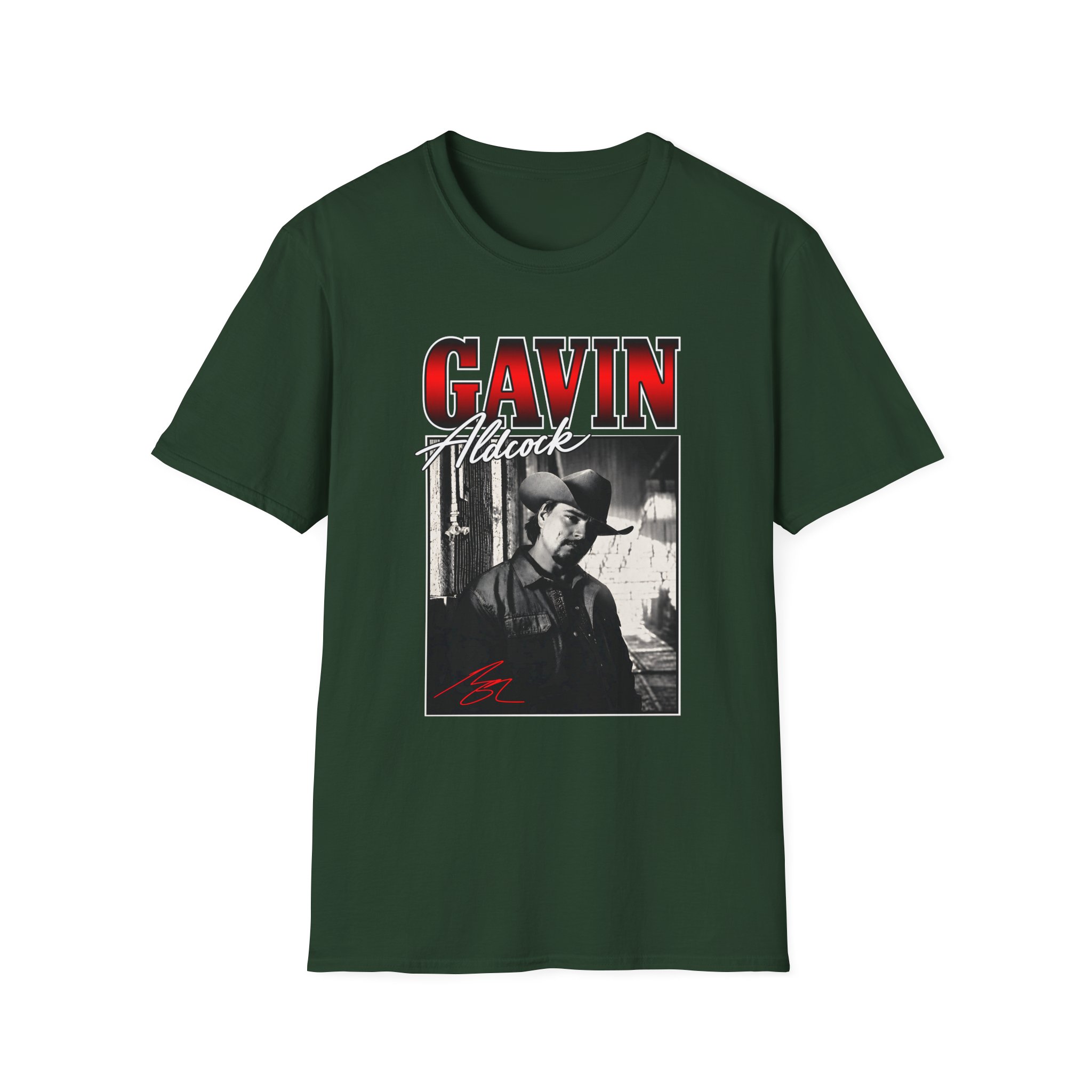 Gavin Adcock Signature Unisex Softstyle T-Shirt - Image 7