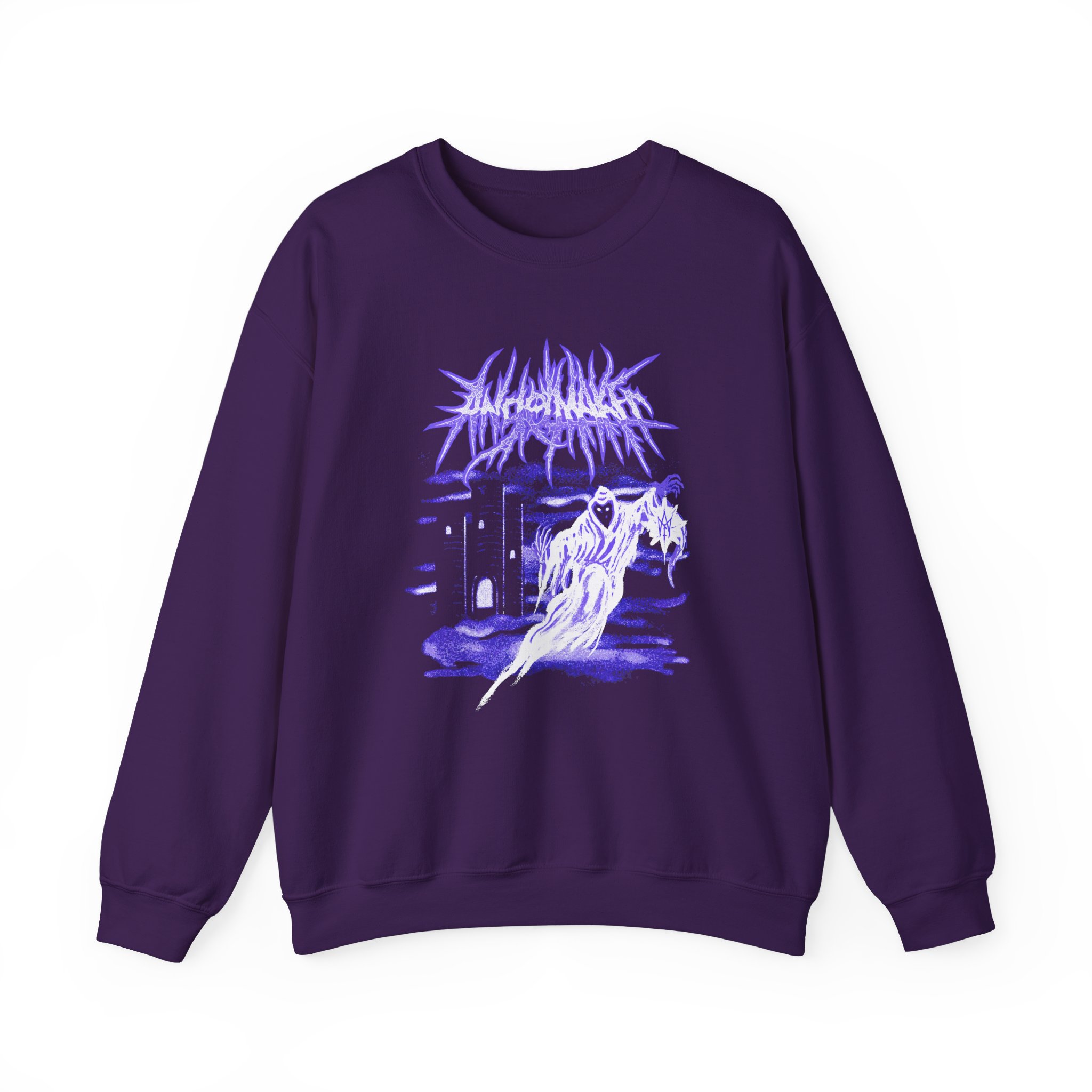 Angelmaker Spooky Unisex Heavy Blend™ Crewneck Sweatshirt - Image 9