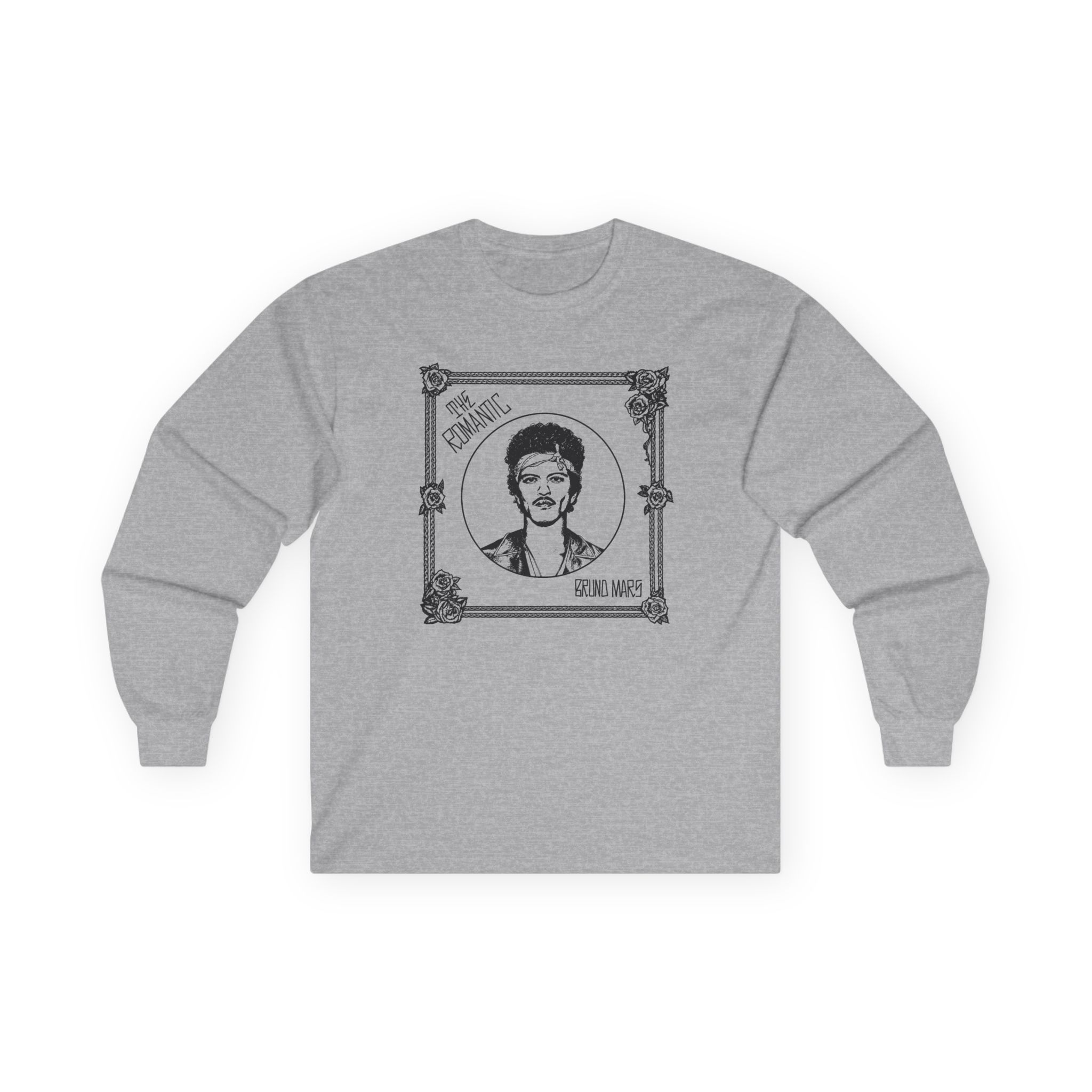 Bruno Mars the Romantic Tour Unisex Ultra Cotton Long Sleeve Tee - Image 5
