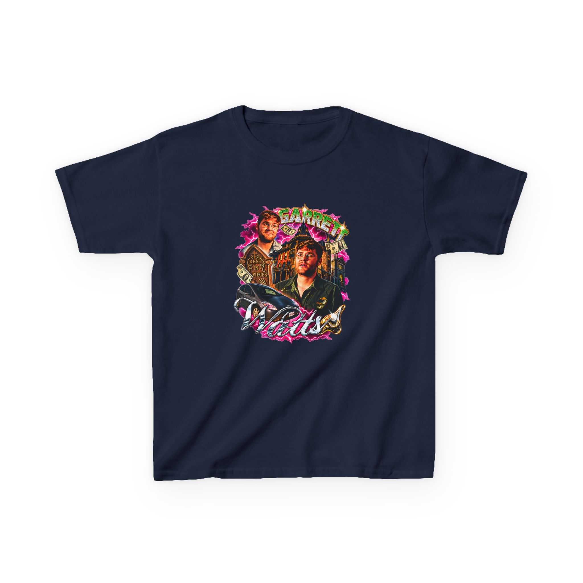 Garrett Watts Bootleg 90's Rap Kids Heavy Cotton™ Tee - Image 5