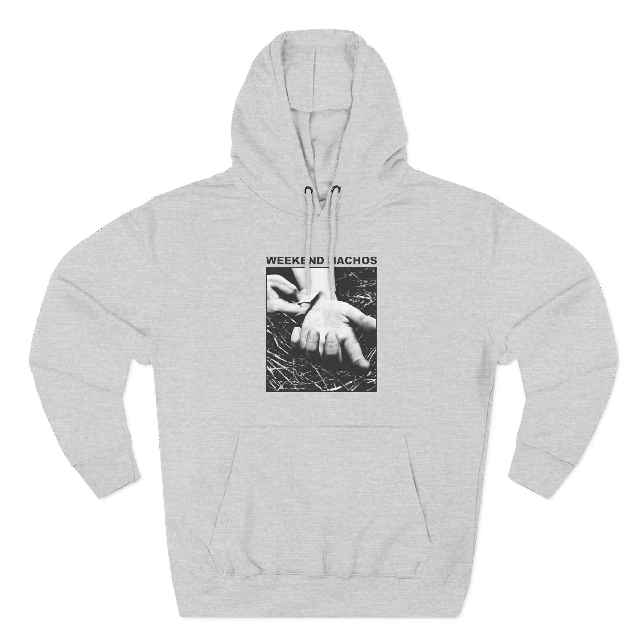 Weekend Nachos Three-Panel Fleece Hoodie - Image 3