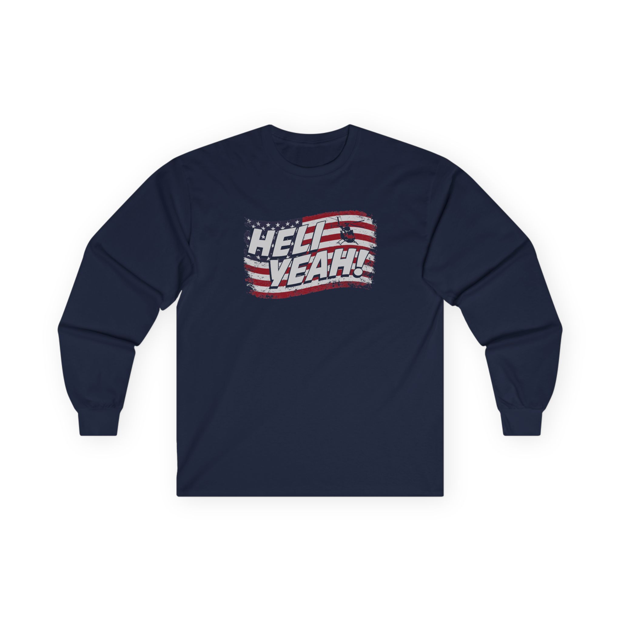Roman Atwood Heli Yeah Unisex Ultra Cotton Long Sleeve Tee - Image 9