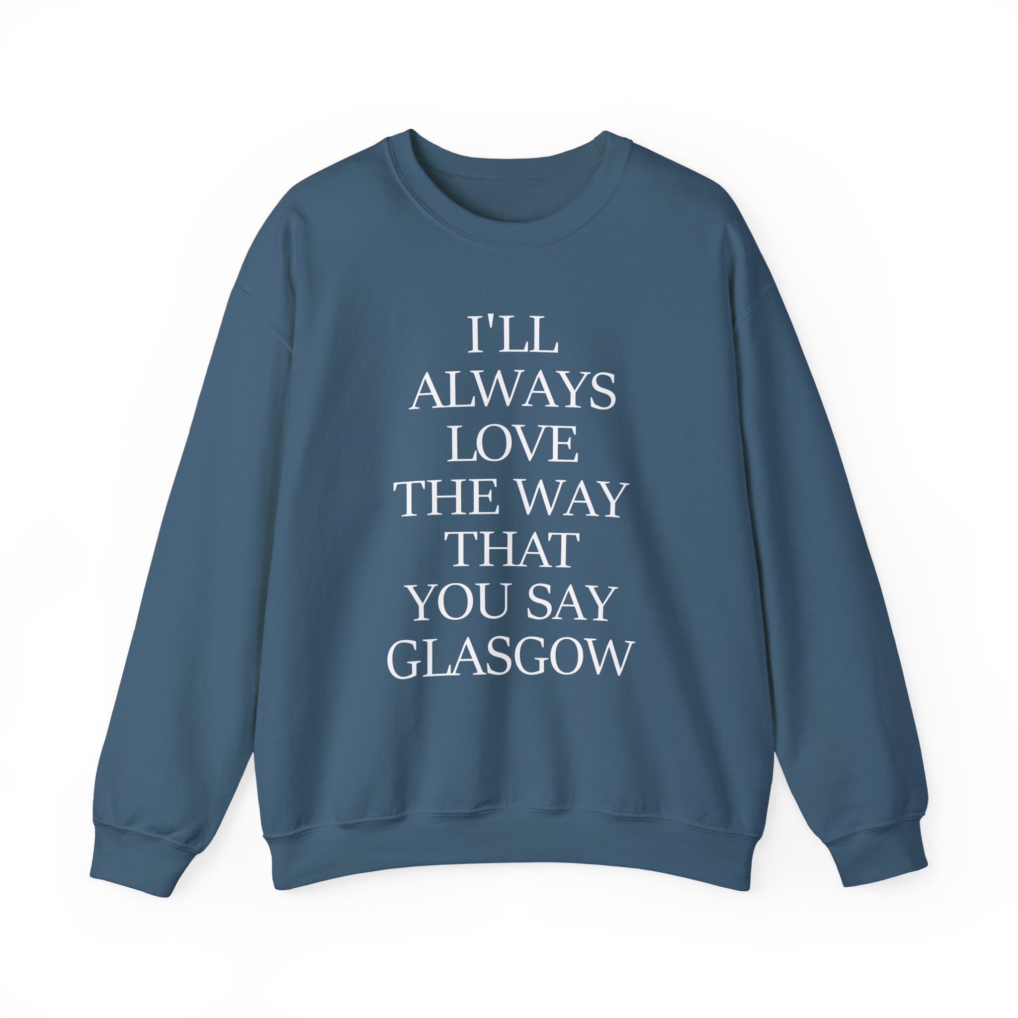 The Snuts I'll Always Love the Way That You Say Glasgow Unisex Heavy Blend™ Crewneck Sweatshirt - Image 13