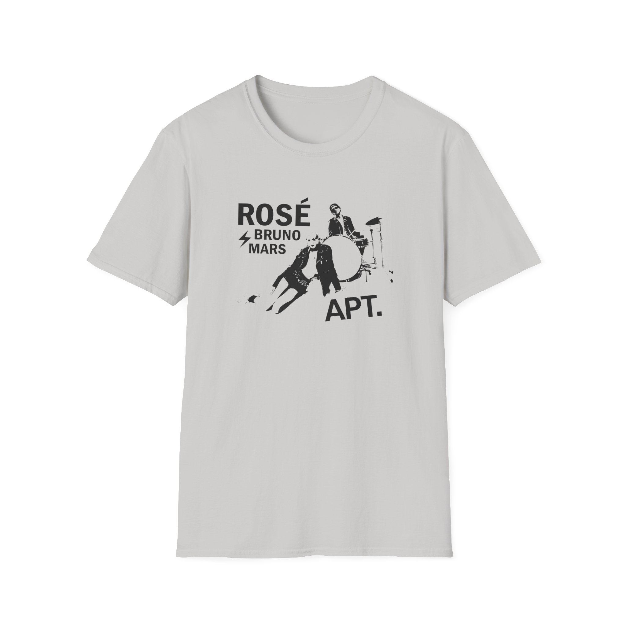 Bruno Mars Apt Unisex Softstyle T-Shirt - Image 5