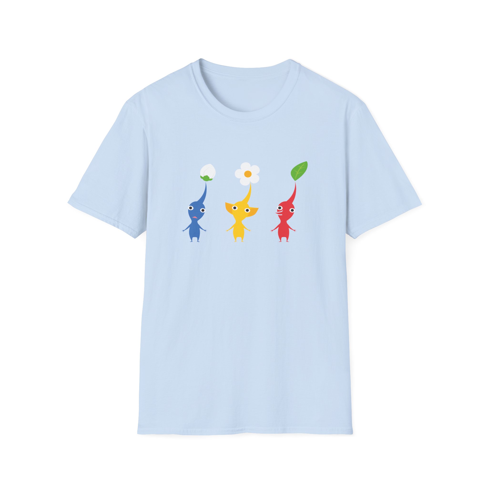 NTD Pikmin Encounter Unisex Softstyle T-Shirt - Image 19
