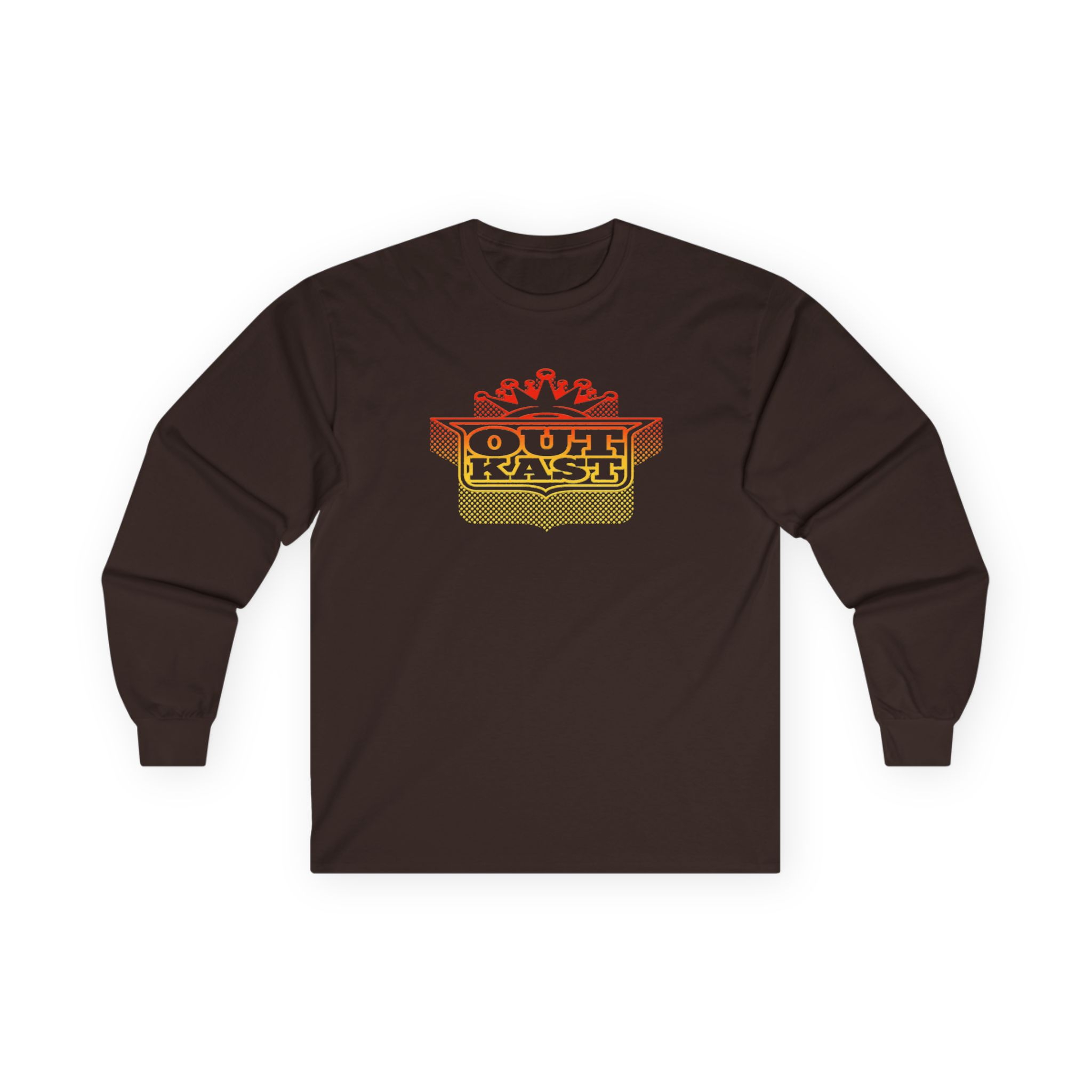 Outkast Gold Dot Logo Unisex Ultra Cotton Long Sleeve Tee - Image 3