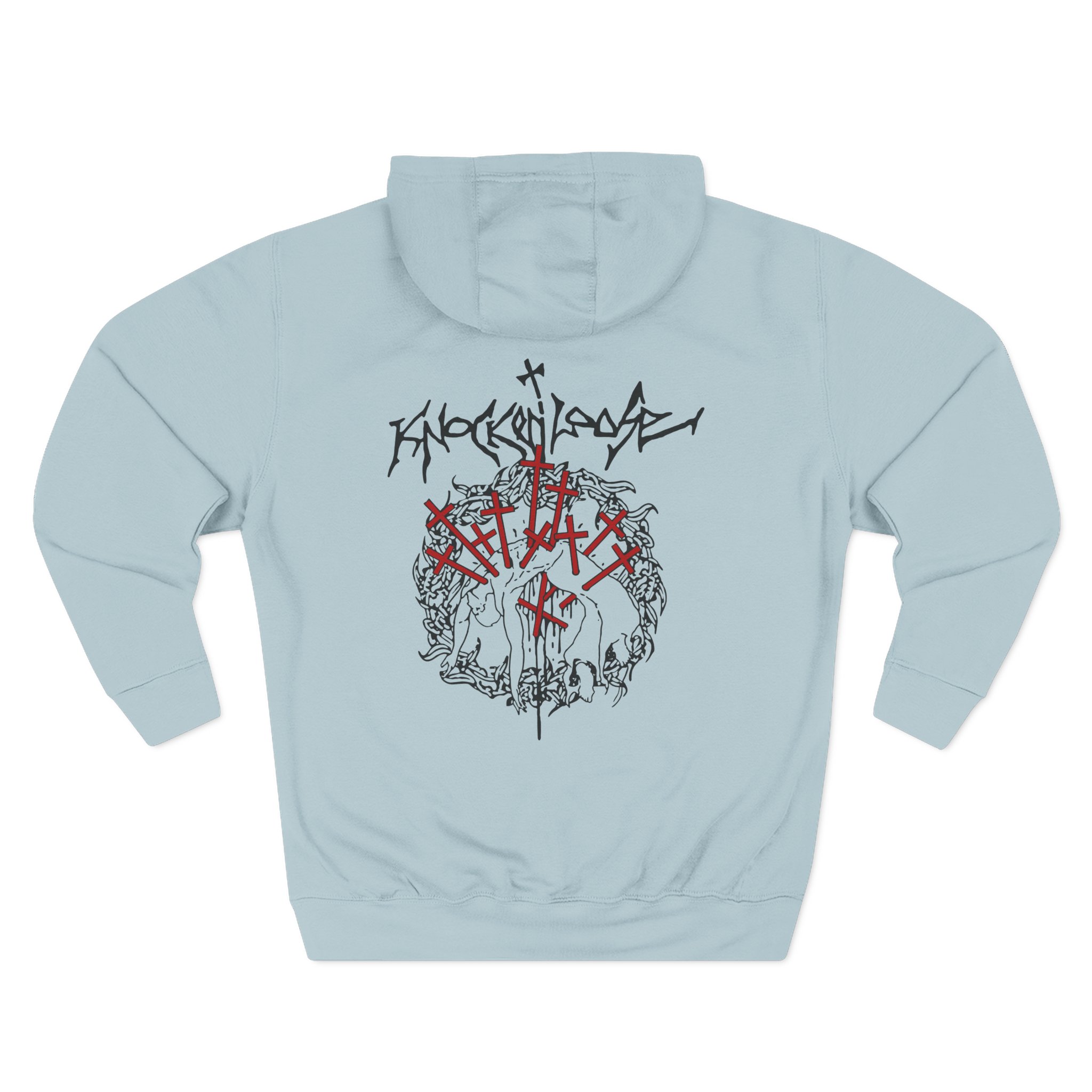 Knocked Loose Otak Ash Three-Panel Fleece Hoodie - Image 12