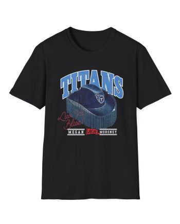 Megan Moroney Titans Cowgirl Hat Unisex Softstyle T-Shirt