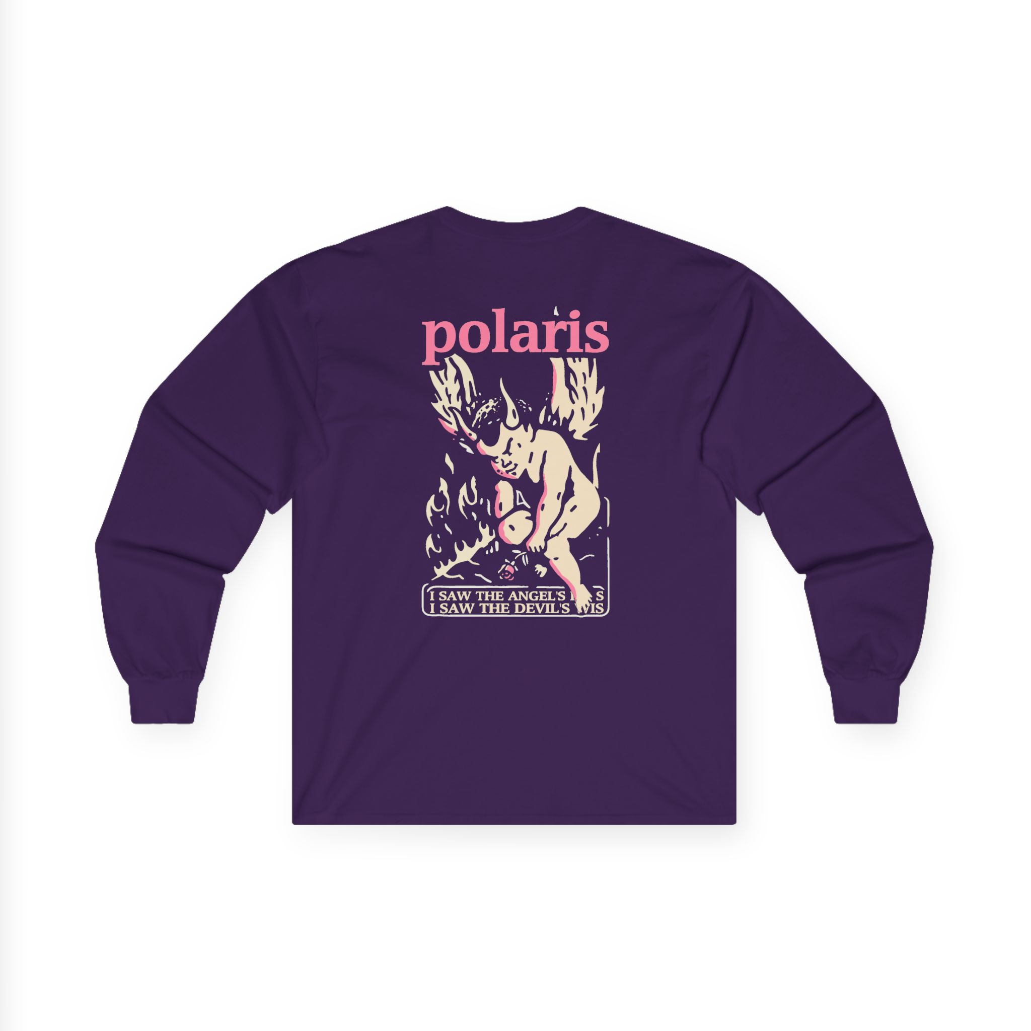 Polaris Devils Wings Unisex Ultra Cotton Long Sleeve Tee - Image 8
