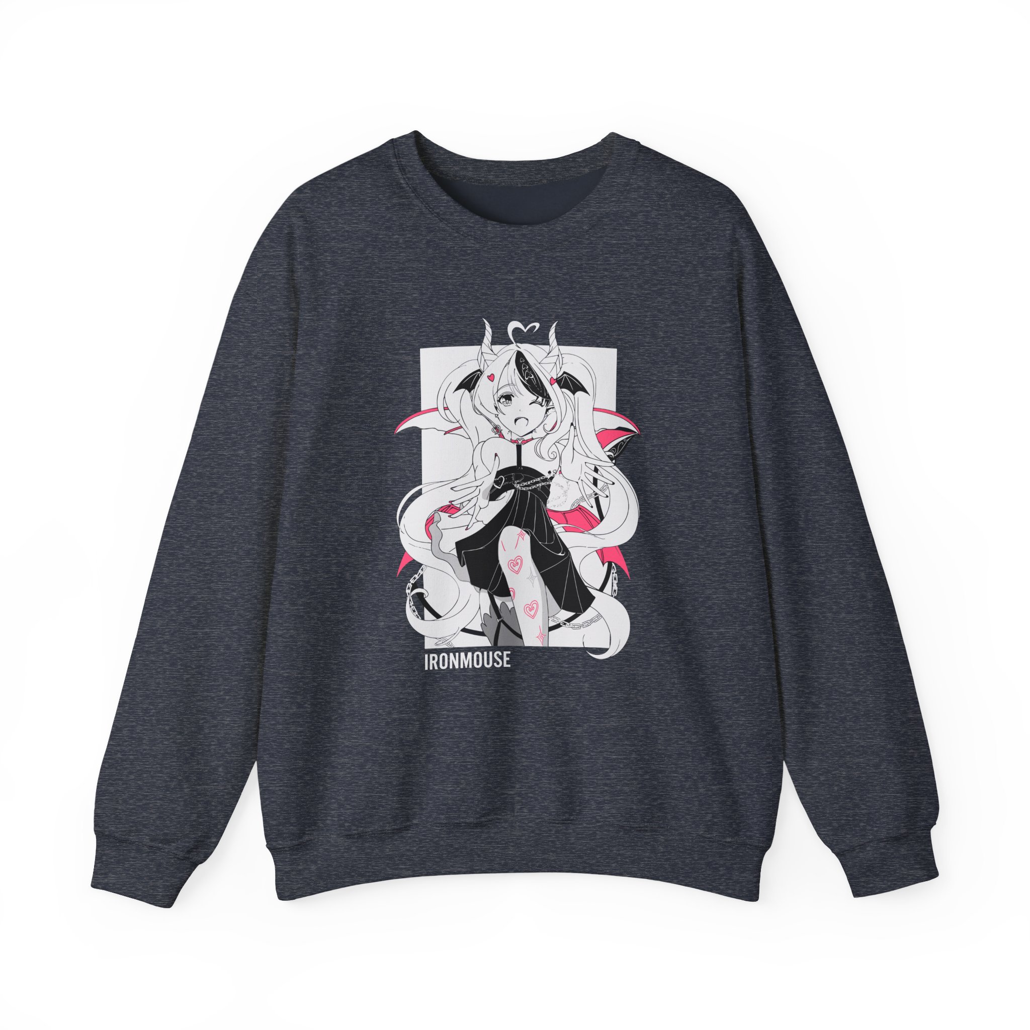 Ironmouse Unisex Heavy Blend™ Crewneck Sweatshirt - Image 9