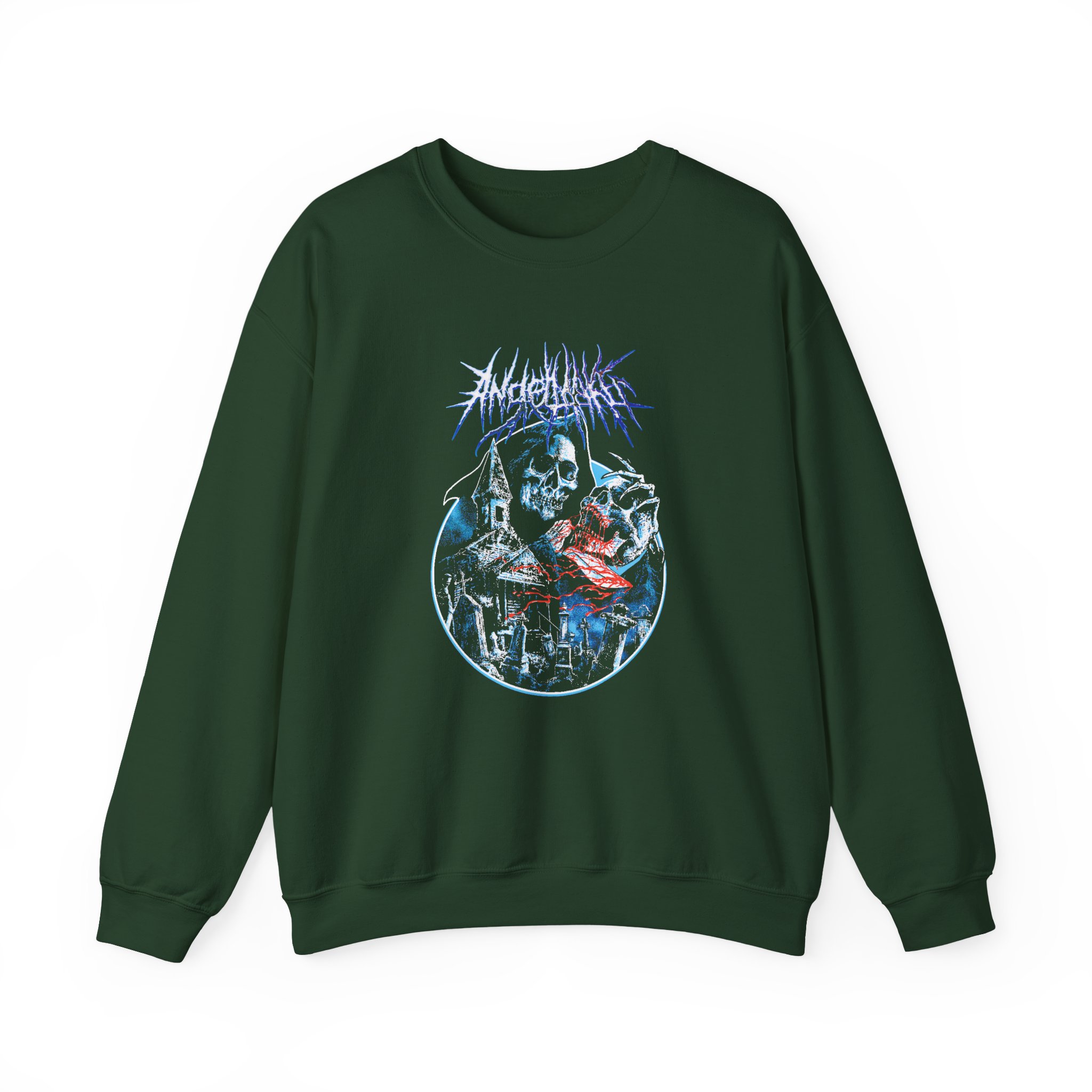 Angelmaker Angel Of Death Unisex Heavy Blend™ Crewneck Sweatshirt - Image 5