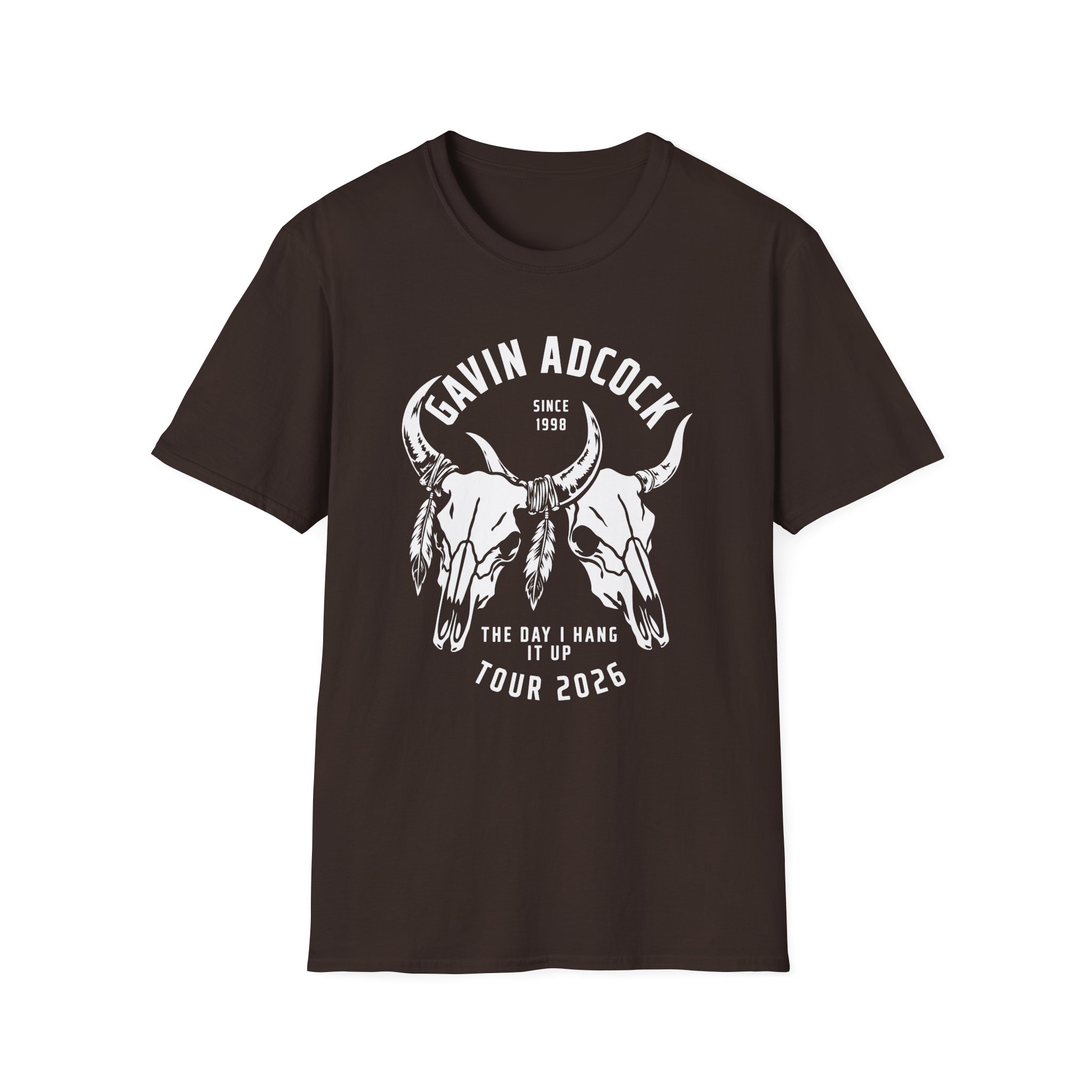 Gavin Adcock Steerhead Unisex Softstyle T-Shirt - Image 7