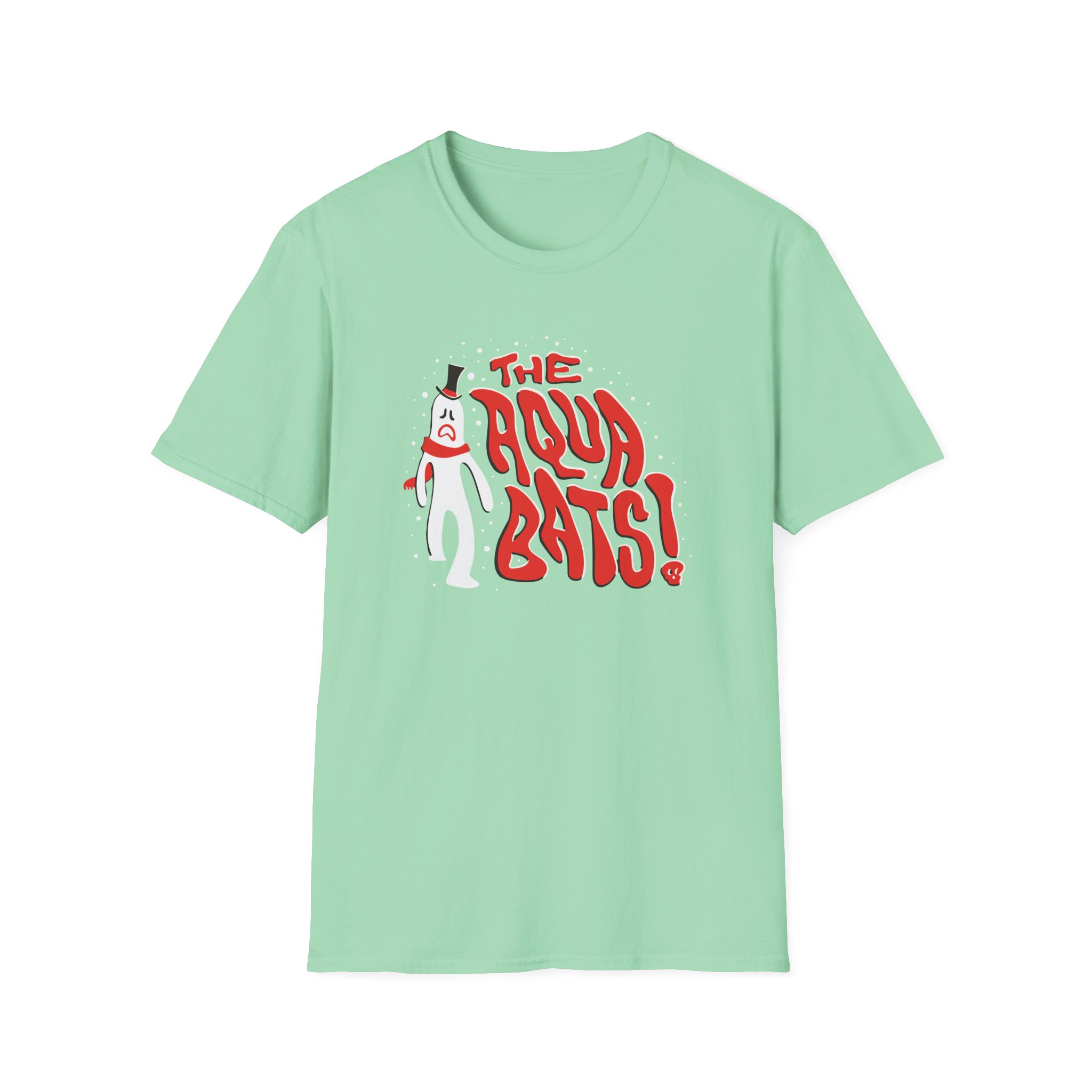 The Aquabats Raglan Obakemon Unisex Softstyle T-Shirt - Image 7