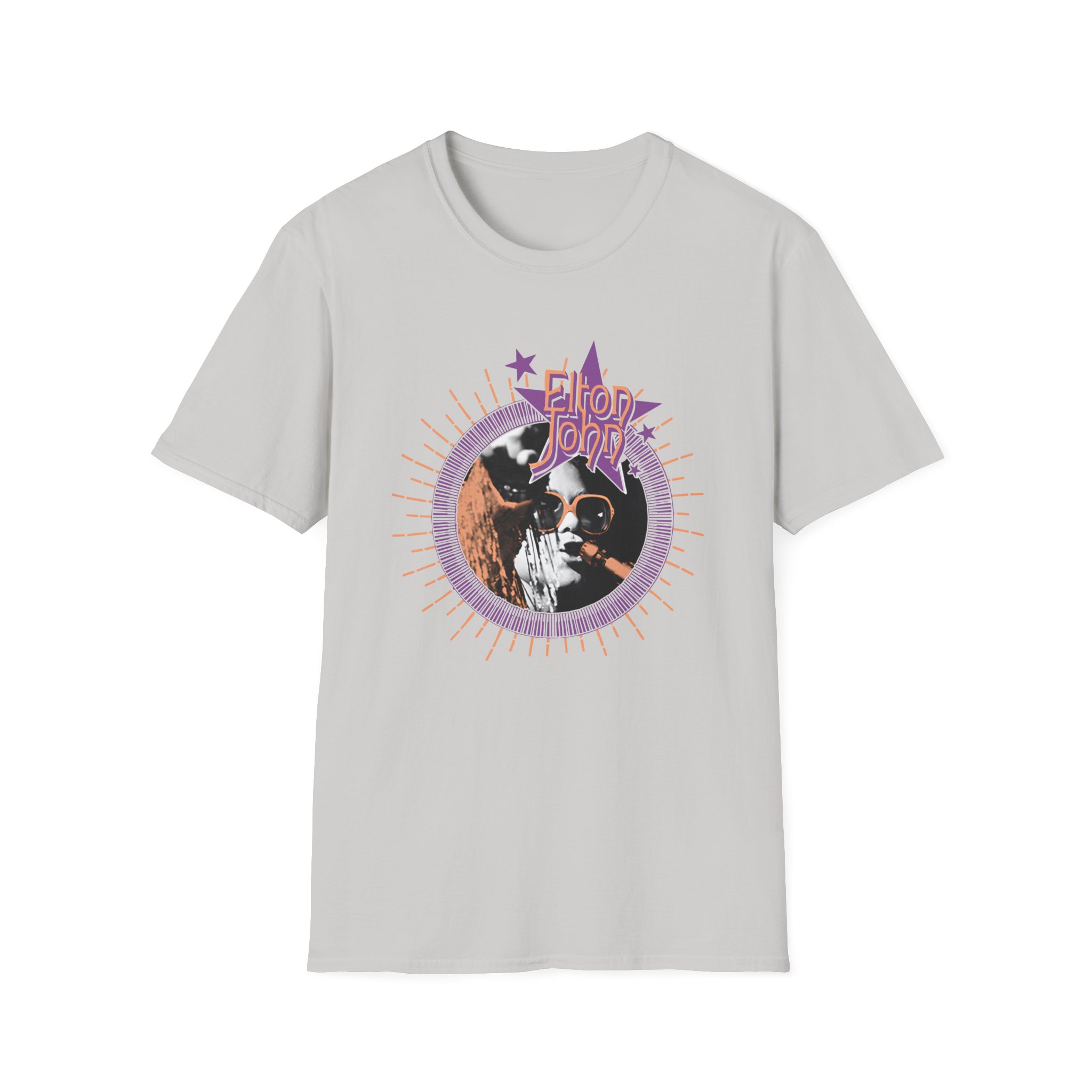 Ej Farewell GYBR Sunburst Piano Frame Photo Unisex Softstyle T-Shirt - Image 5
